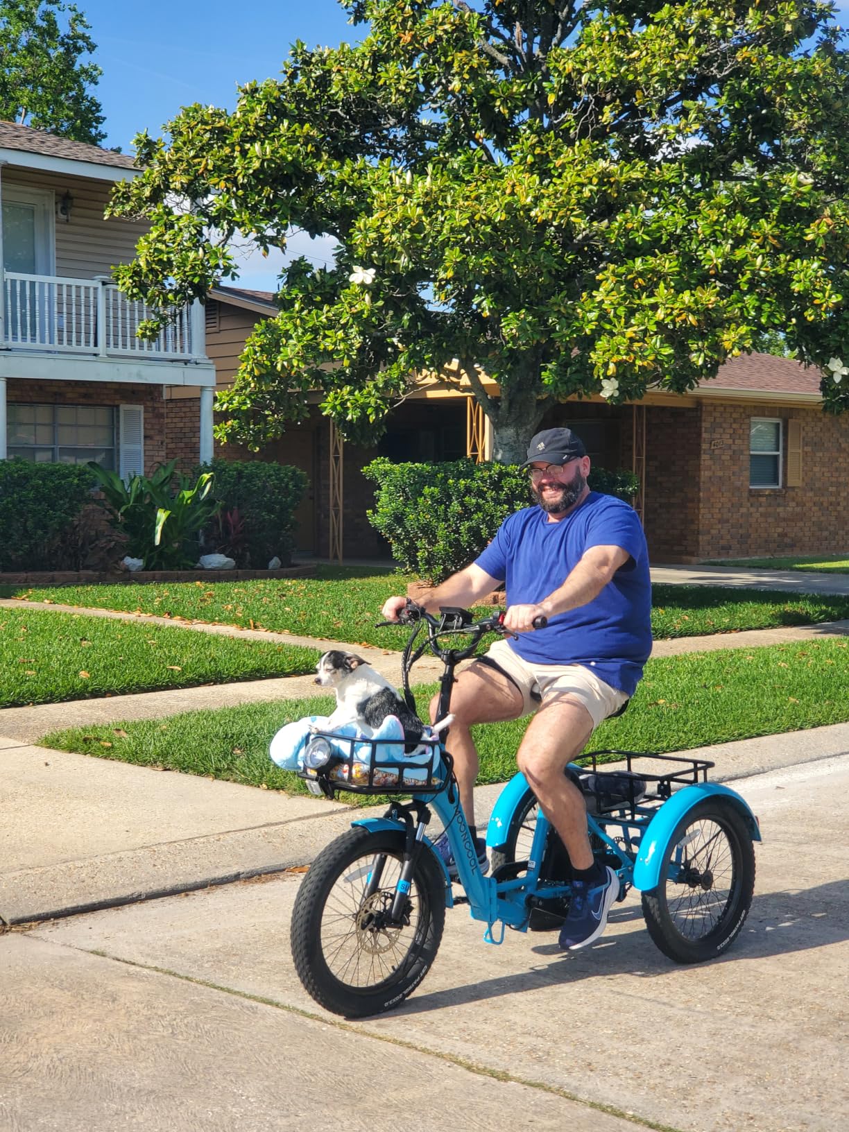 MOONCOOL Electric Trike for Adults, 500W/750W 48V Electric Tricycle, 20