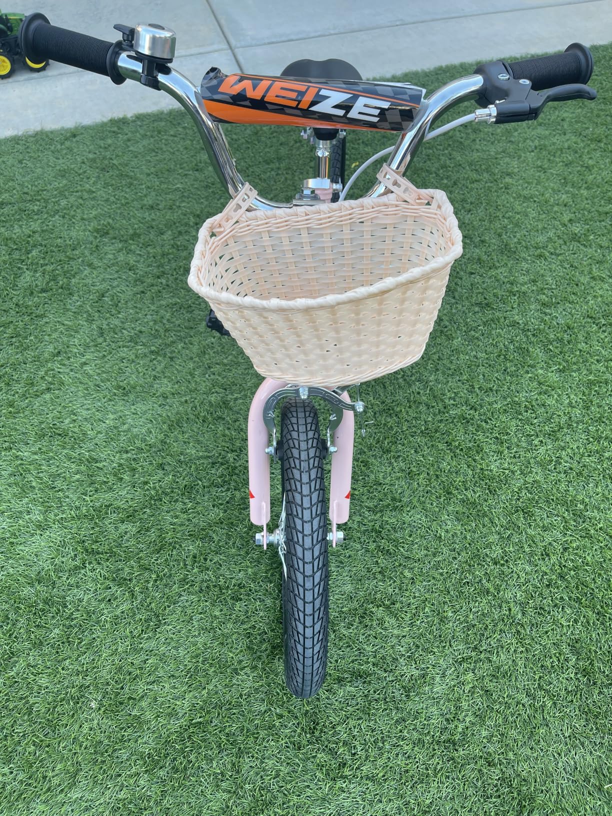 WEIZE Kids Bike, 14 16 20 Inch Children Bicycle for Boys & Girls Youth Ages 4-12 Years Old, Rider Height 41-62 Inch, Adjustable Seat & Handlebars, Coaster Brake, Multiple Color customer photo 1