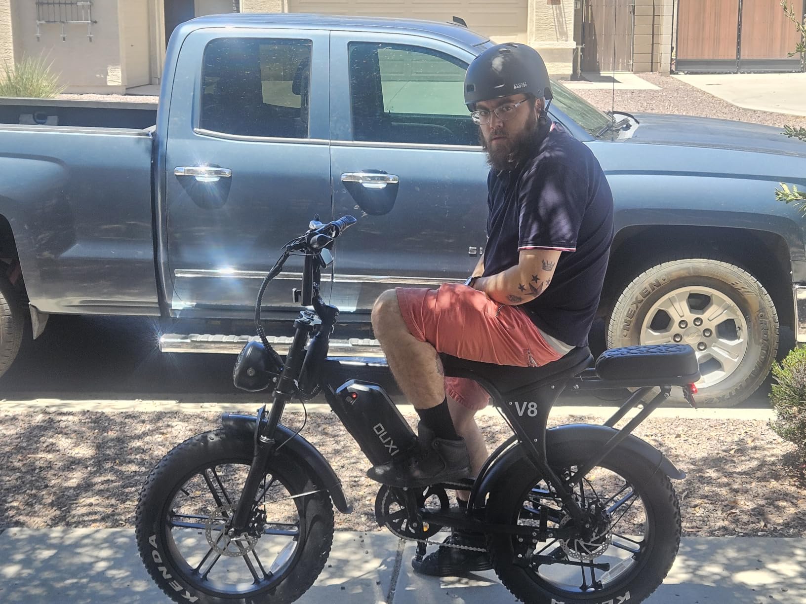 OUXI V8 Series Electric Bike for Adults, E Dirt Bike Peak 1000W/1500W, 10.4/15/30AH Removable Battery, 16''/20