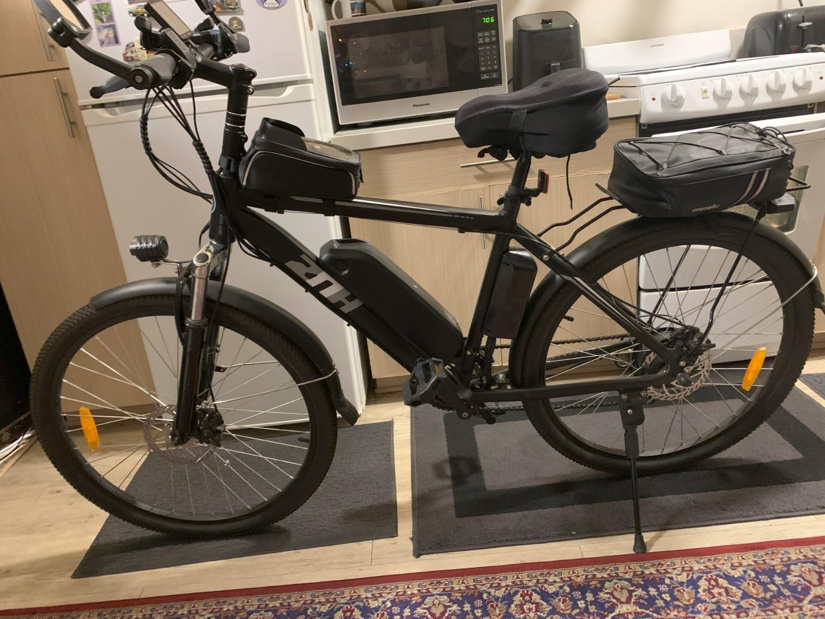 ZNH Electric Bike for Adults, Peak 1000W Ebike 23 Mph & 80 Miles | Commuter Ebike with 48V Removable Battery, 7-Speed, Front Suspension, 5 Assist Levels, UL2849 Certified customer photo 2