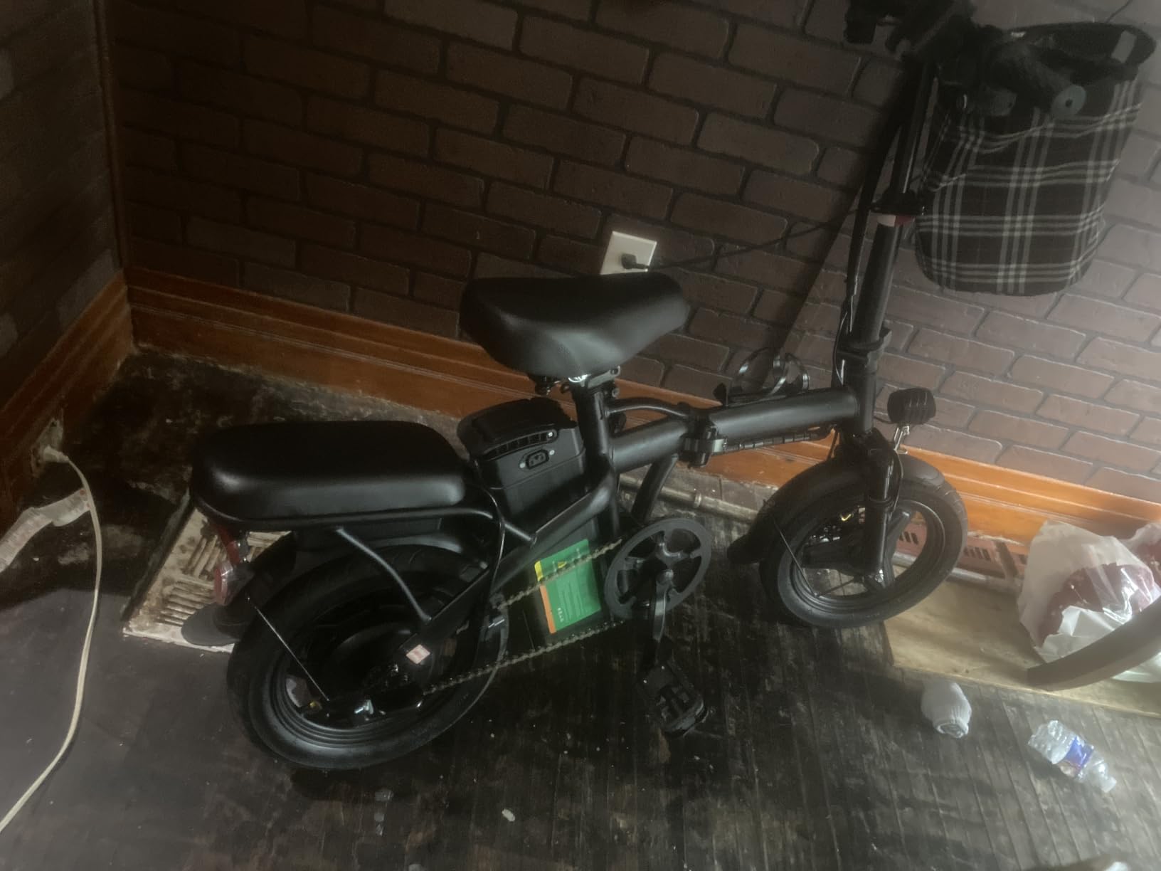 Folding Electric Bike for Adults, 500W Motor 25MPH & 35Miles Long Range, 14