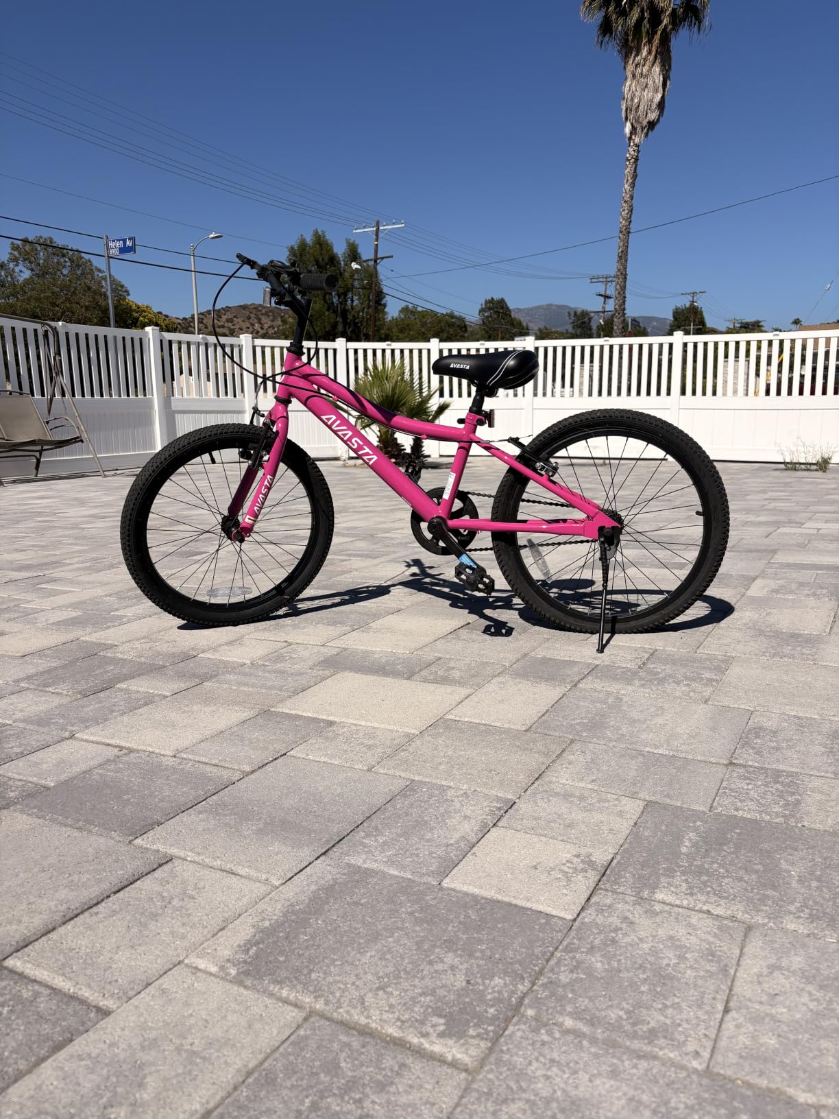 AVASTA Bilbo 18 20 24 Inch Kids Bike for Boys Girls Youth 5-14 Years Old | Retro Style High Carbon Steel Durable Frame, Adjustable Handlebars and Seat, Dual V-Brakes, Single Speed, Kickstand customer photo 2