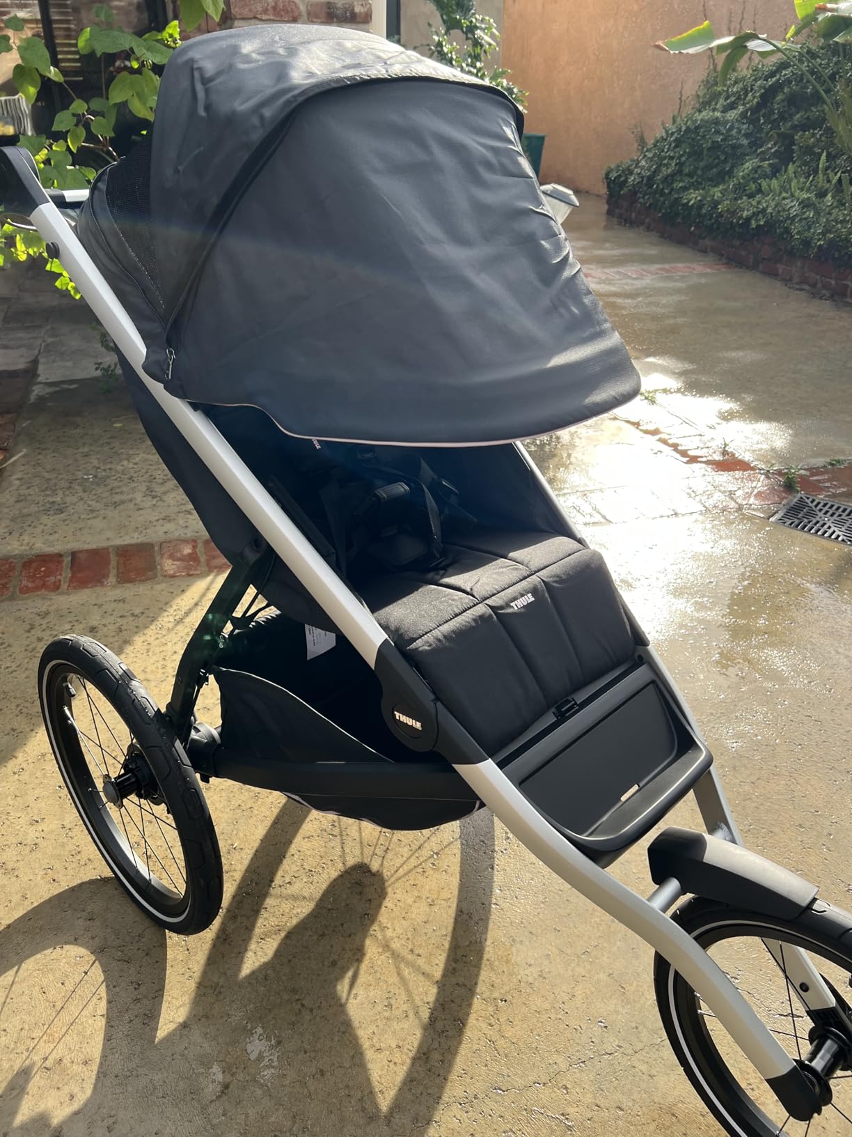 Thule Glide 3 Single Child All-Terrain & Jogging Stroller, Lightweight, Air-Filled Tires, Twist Hand Brake, Fixed Front Wheel customer photo 1