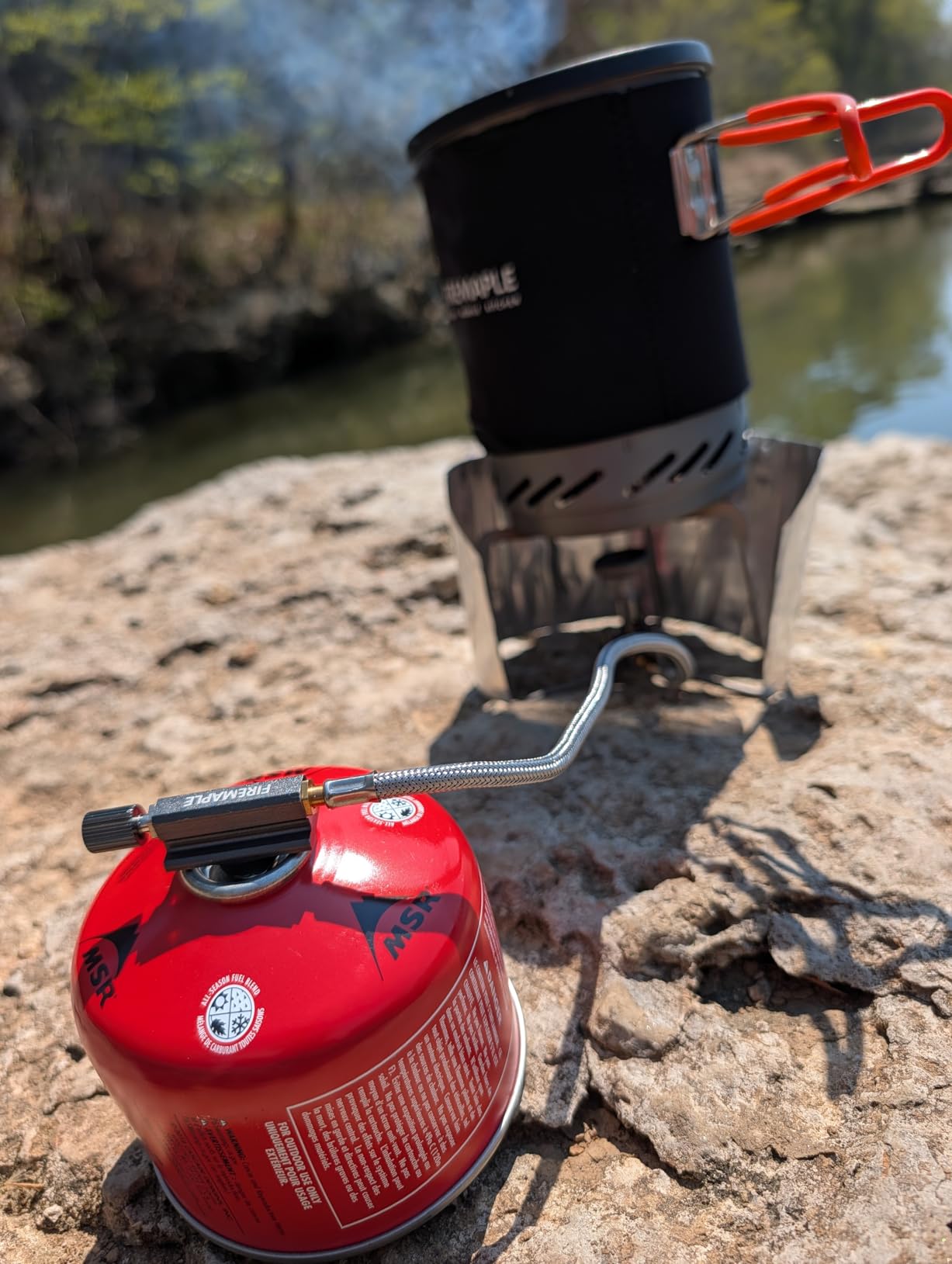 Fire-Maple Petrel Titanium Ultralight Backpack Stove - World's Lightest Remote Stove (95.5g/3.4oz), 2.7kW/9213 BTU/h customer photo 2