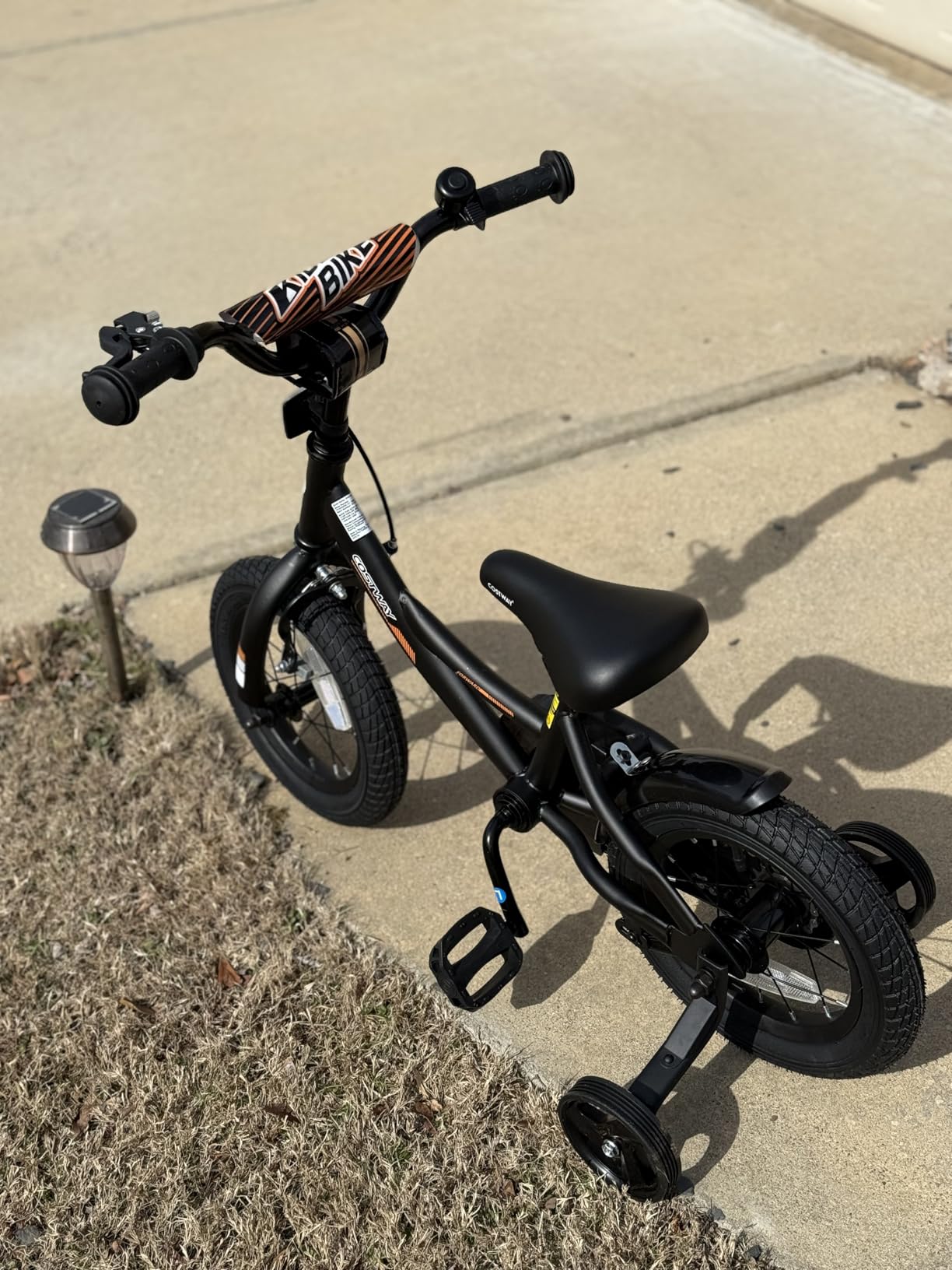 BABY JOY Kids Bike, 12 14 16 18 Inch Kids Bicycle for Boys & Girls Ages 3-8 Years, Toddler Bike with Removable Training Wheels, Dual Brakes, Adjustable Seat & Handlebar customer photo 1