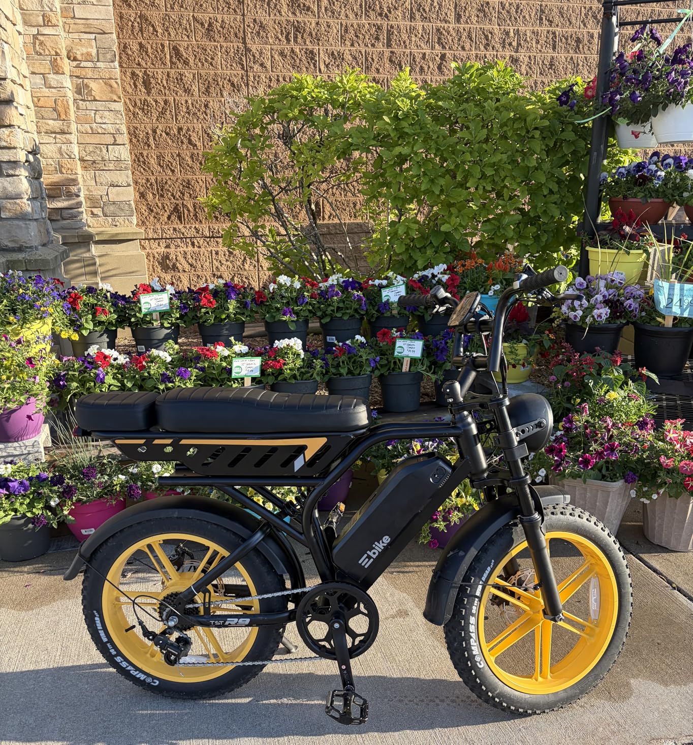 TST Electric Bike for Adults, 48V 15Ah Battery for Urban Cycling, R9 | 1500W Peak Motor, Dual Suspension, 7-speed Gears, 3 Working Modes, Suitable for Commuters and Beginner cyclists, Powerful customer photo 2