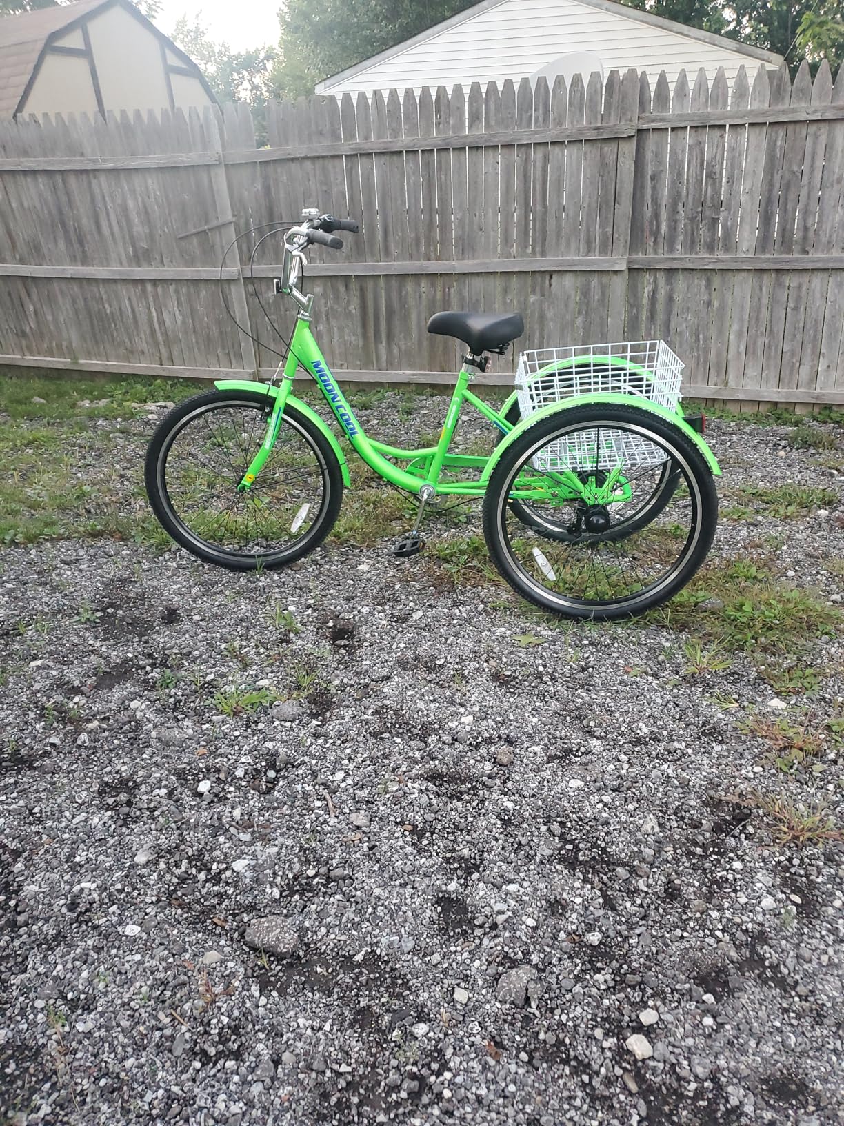 Adult Tricycle, 7 Speed Adult Trike, 20/24/26 inch 3 Wheel Bike with Basket | Low Step-Through Frame, Wide Seat with Backrest, 350 lbs Capacity, Tricycle for Adults, Seniors, Women and Men customer photo 1