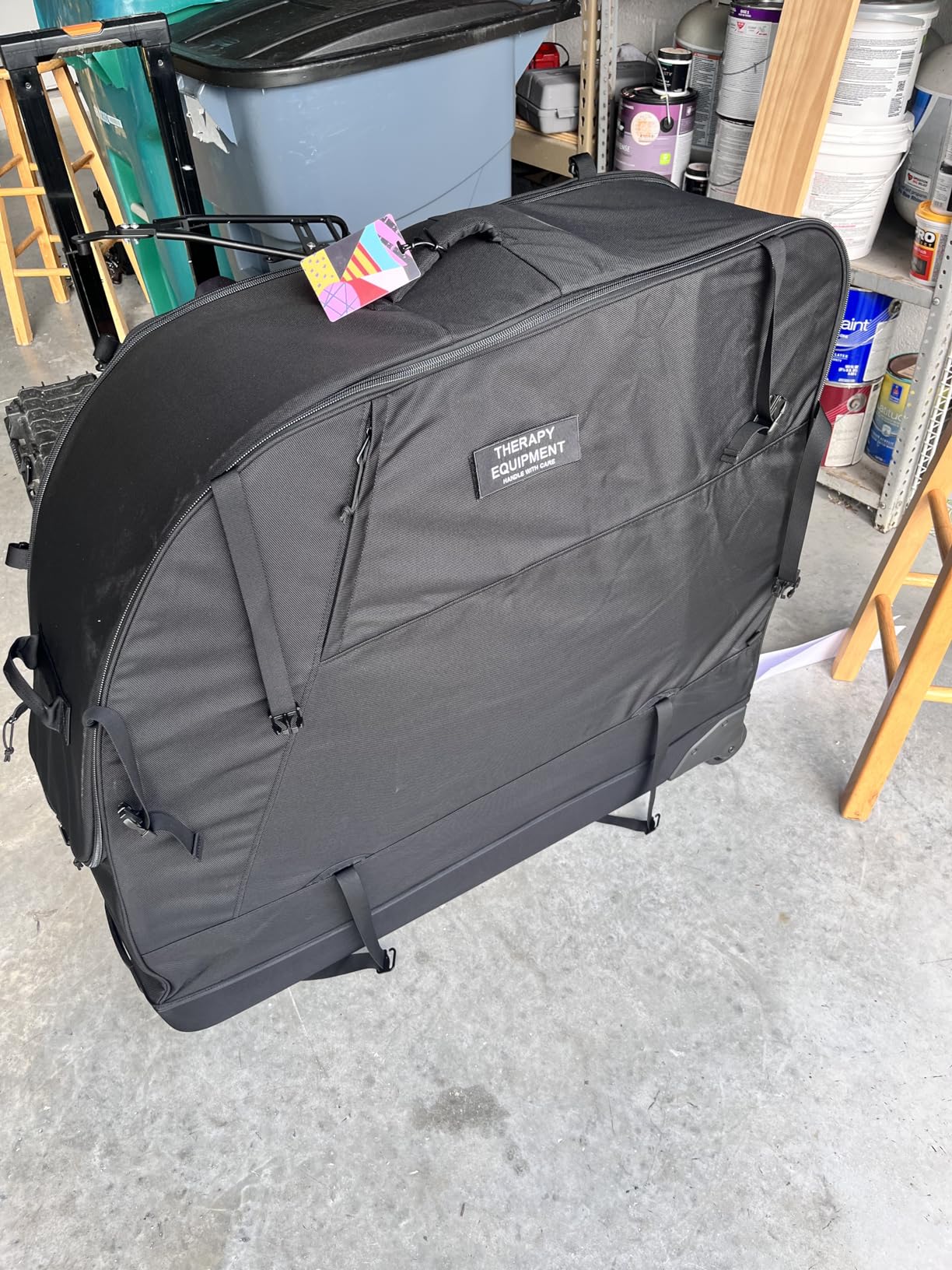 ORUCASE B2-MTB Bike Travel Case - Lightweight Airline-Friendly Rolling Bike Case with Foam Armor Protection, Wheels & Backpack Straps - Fits Most MTB, Gravel & Road Bikes customer photo 2