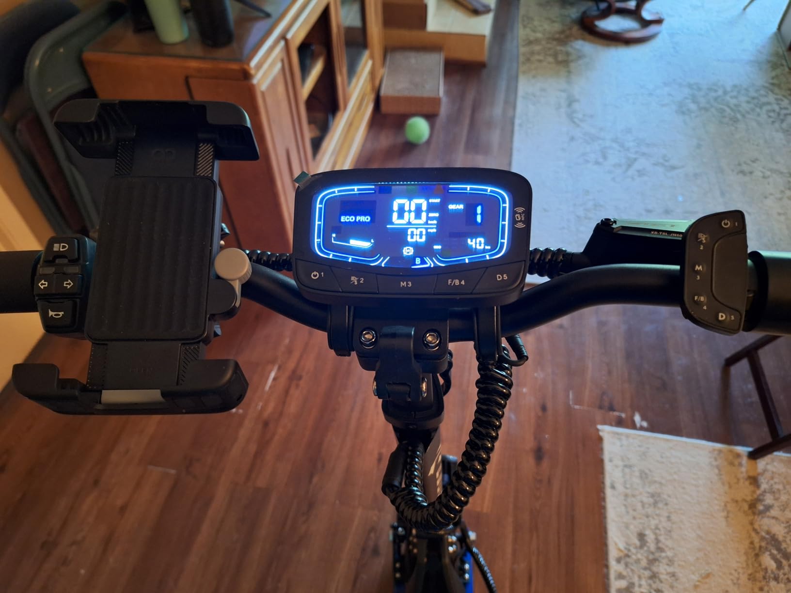 YING LU 5000W Dual Motor Off-Road Electric Scooter for Adults, 50MPH All-Terrain Electric Scooter, Foldable Design with Adjustable Handlebars, 60V 25AH Long-Range E Scooter customer photo 1