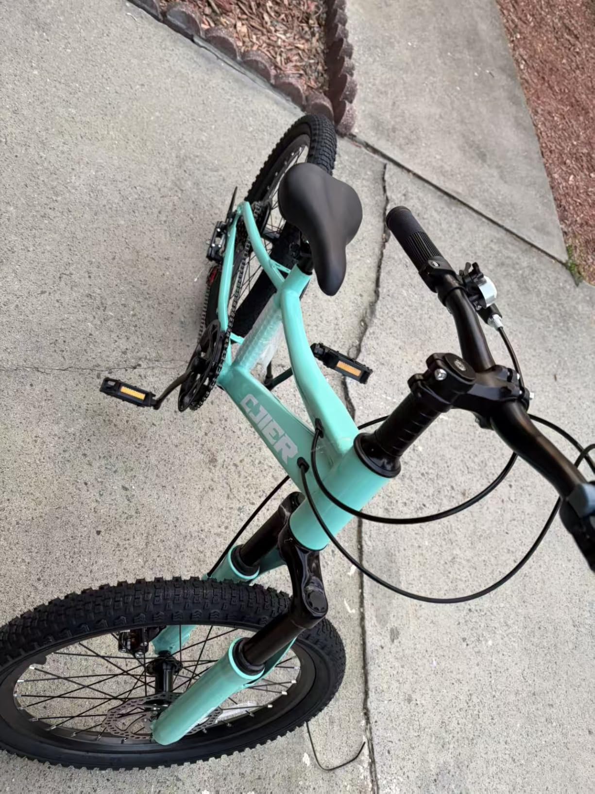 Pipleo 20/24 Inch Kids Mountain Bike, Bike 7 Speeds, Bikes for Kids 6-14, Girls Boys Bike with Suspension Fork, Dual-Disc Brake, Anti-Slip Butyl Tires customer photo 1
