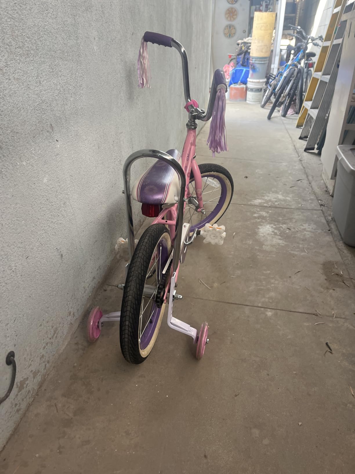DDJKCZ Training Wheels Flash Mute Wheel Bicycle Compatible for Bikes of 12 14 16 18 20 Inch customer photo 1