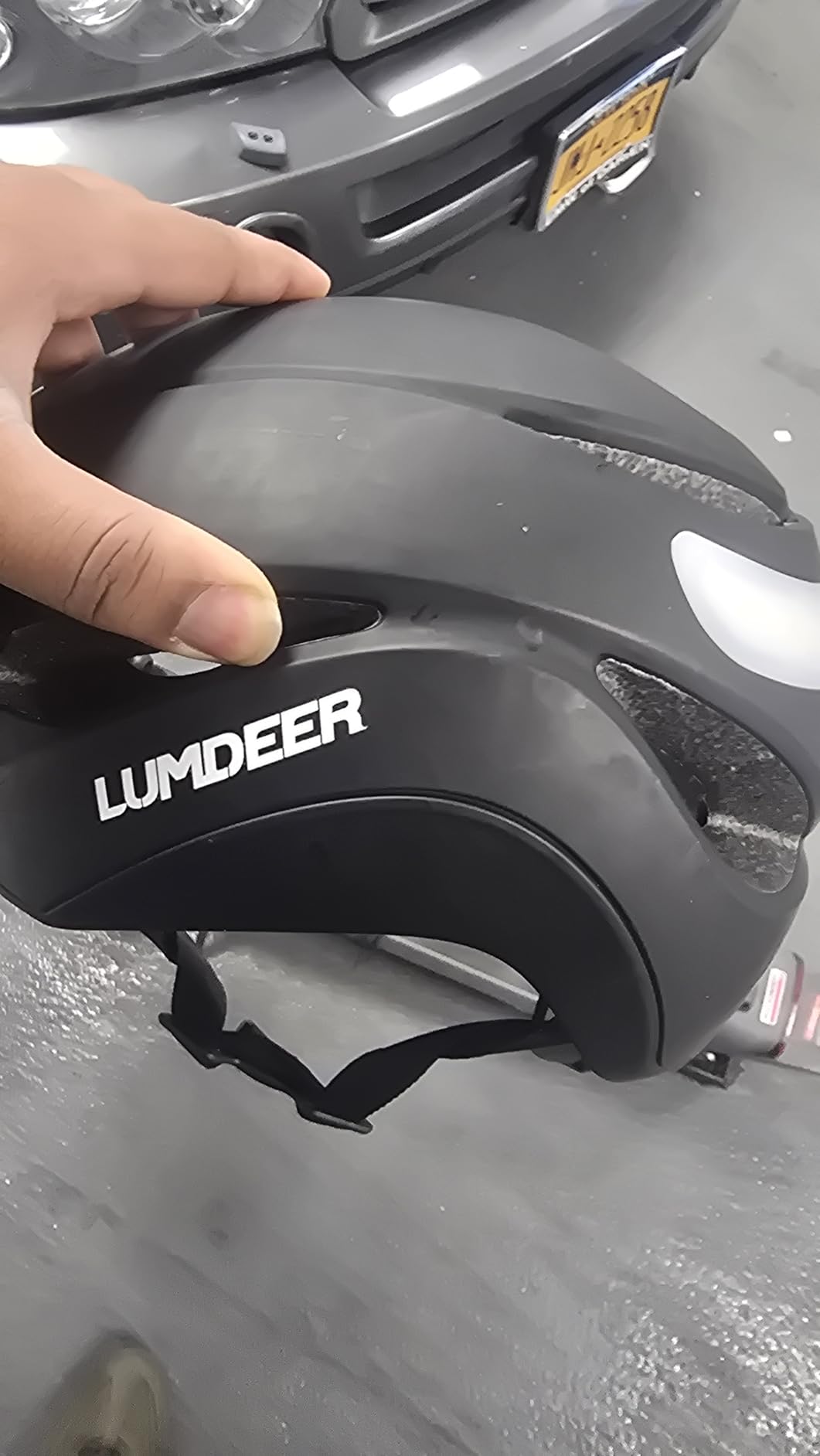 LUMDEER Smart E Bike Helmet with LED Lights | CPSC & NTA-8776 Certified | Front & Rear Turn Signals | Automatic Brake Light | Photothermic Goggles | Class 3 E-Bikes, Commuter for Adults Men Women customer photo 1