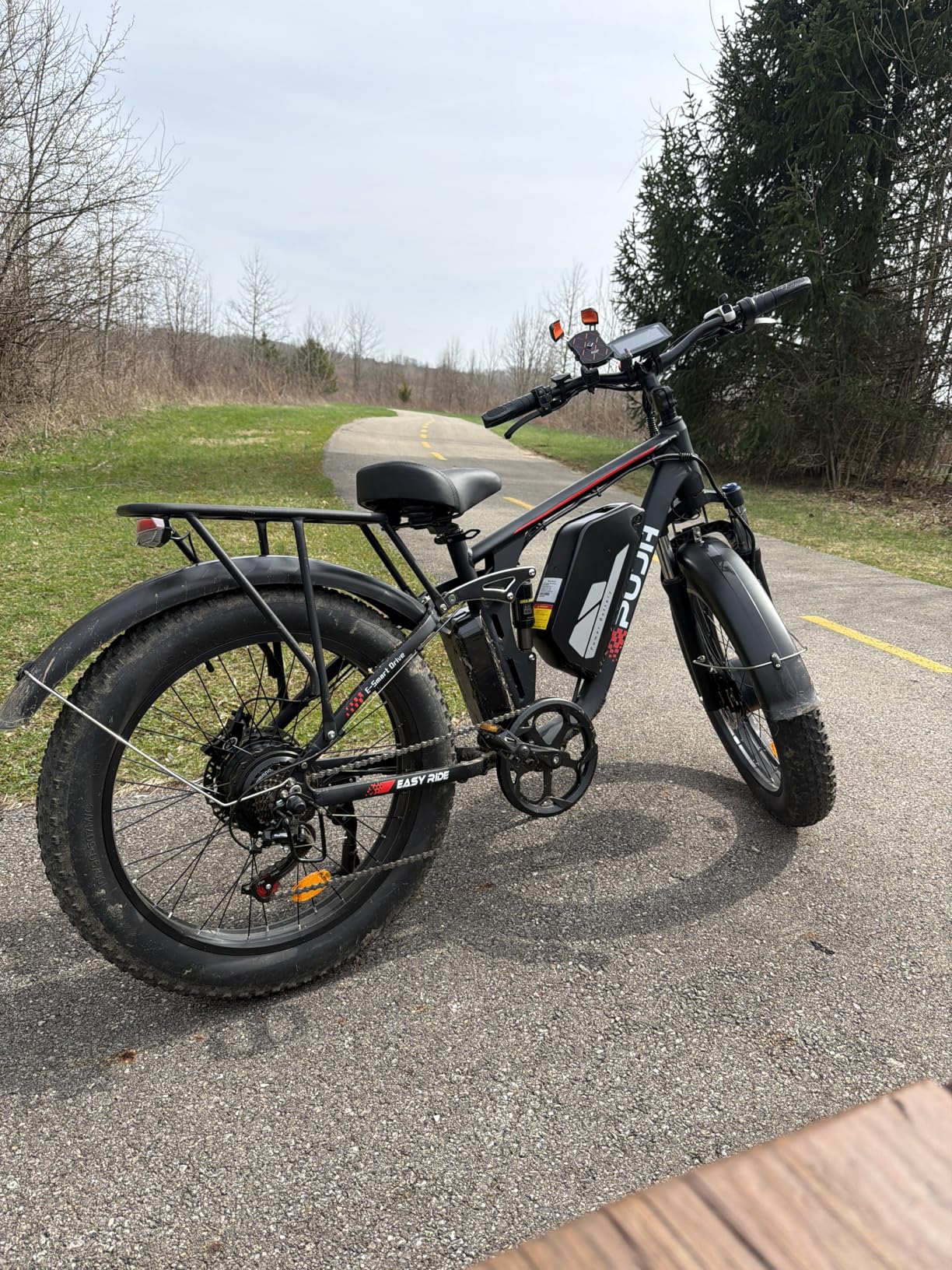 6000W Max Speed 45 MPH Dual Motor Electric Bike for Adults, 60V 1200Wh Removable Battery with 24