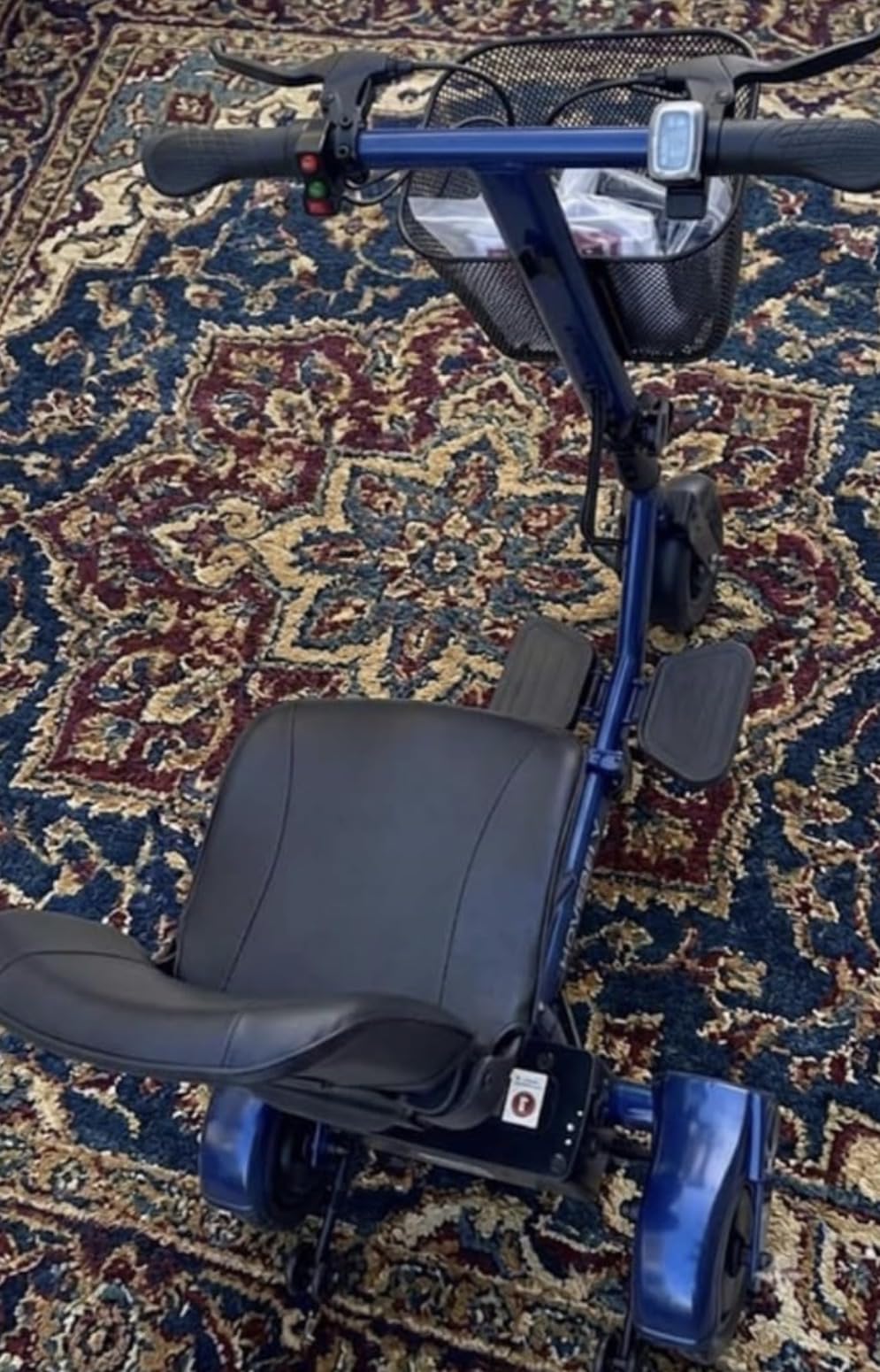 Hoverfly T3 Mobility Scooter for Seniors/Adult, Max 13 Miles & 3.75Mph | 3-Wheel, Solid 8