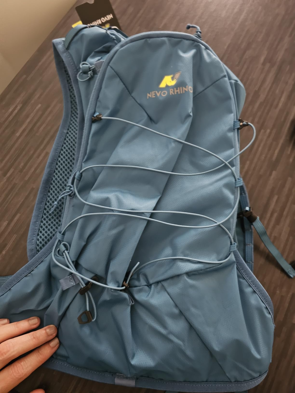 N NEVO RHINO Hydration Backpack, Lightweight Hiking Water Backpack, Hydro Bike Pack with 70 oz 2L Water Bladder, Hydration Daypack for Cycling Rave Mountain customer photo 1