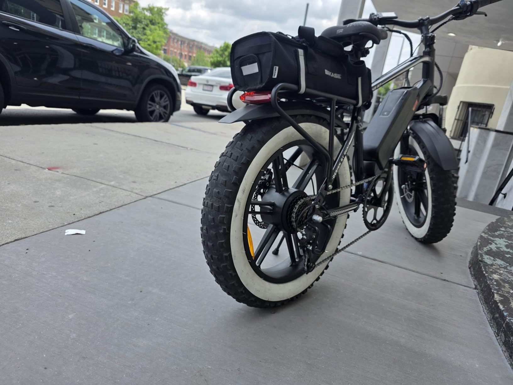 OUXI Electric Bike for Adults, 1000W Peak Electric Mountain Bicycle 48V13Ah Removable Battery, 20