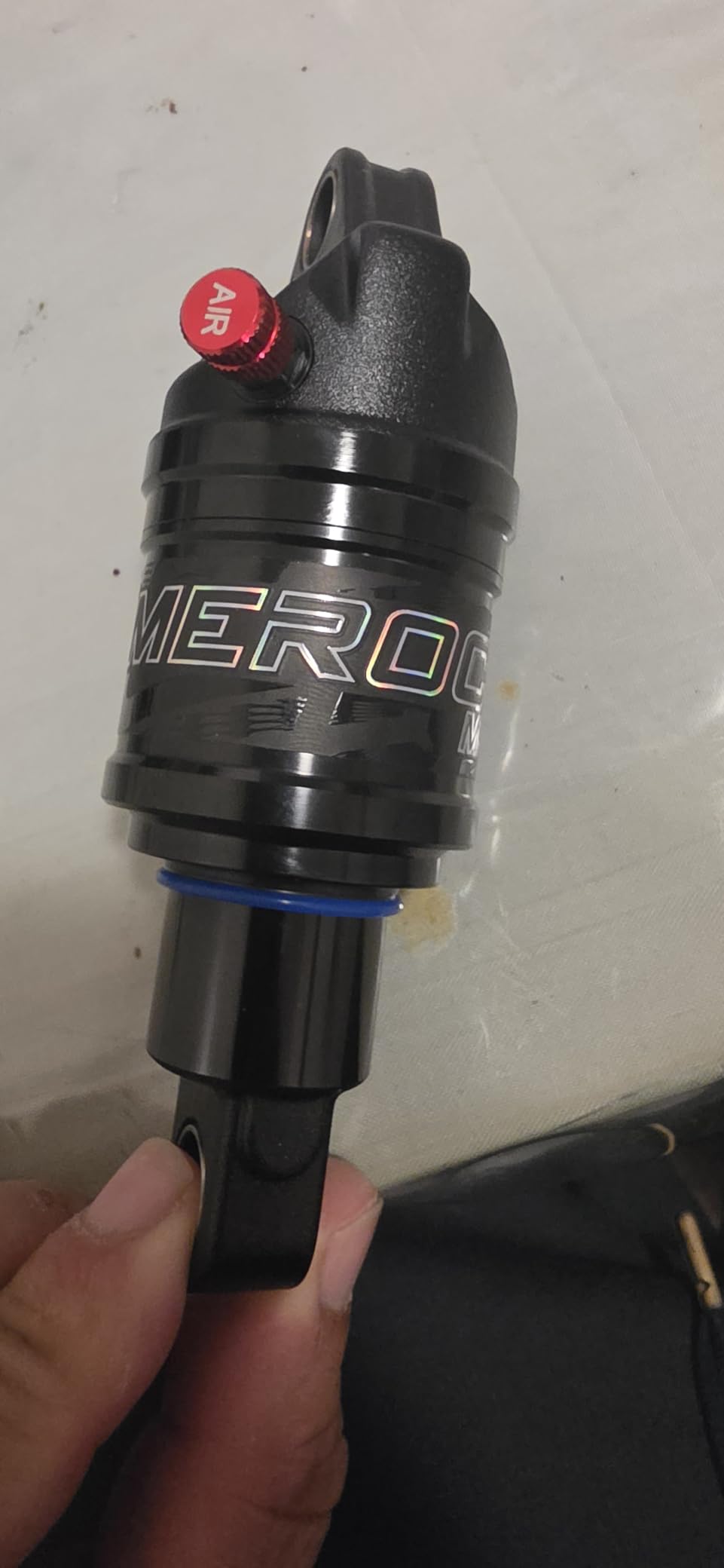 Mountain Bike Rear Shock, Air Pressure Shock Absorbers, 150mm, 30mm Travel, Hydraulic Rear Suspension Shock for MTB/e-bike customer photo 2