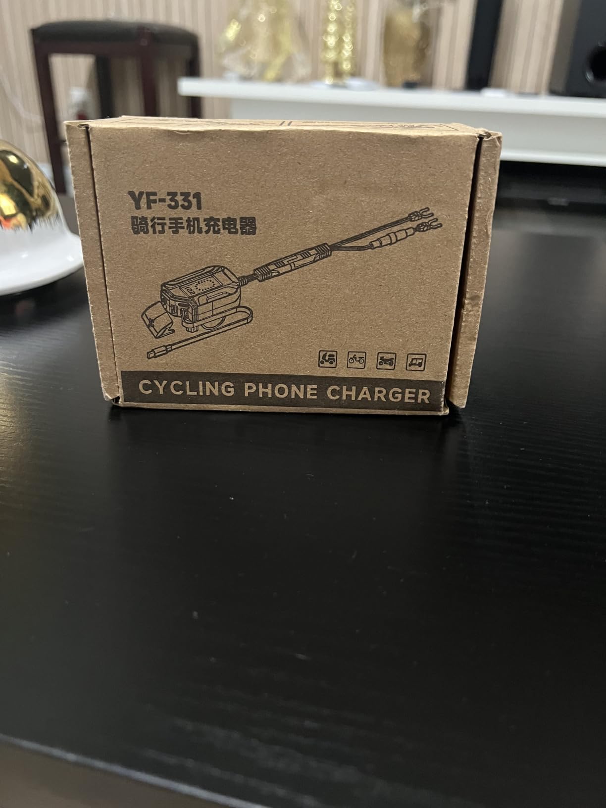 Motorcycle USB Charger, 3-in-1 Fast Charging with USB-A & USB-C + Retractable Type-C Cable, 12-24V Waterproof IP56, LED Voltmeter, Handlebar & Mirror Mount for Motorbike ATV customer photo 1