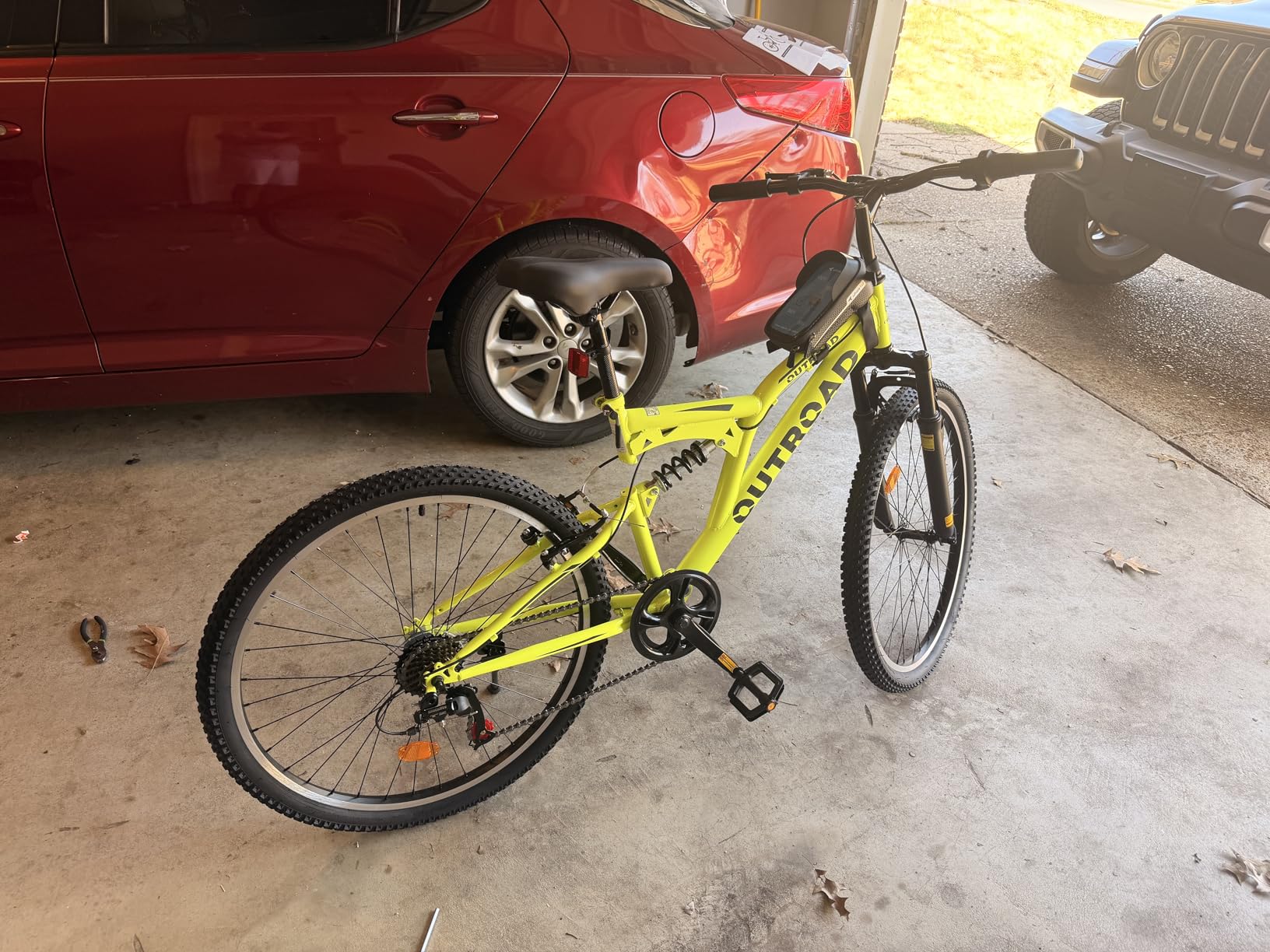Max4out 26 inch Mountain Bike Dual Full Suspension, Outdoor Hybrid Bikes,7-Speed/High-Carbon Steel, for Men Women Adult, MTB Bicycle with Suspension Fork customer photo 2
