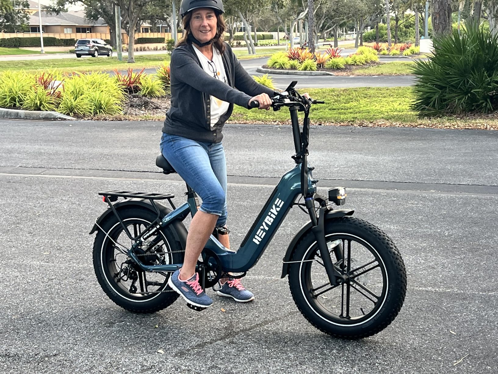 Heybike Saturn Electric Bike for Adults with 1800W Peak, 956.8Wh/1913.6Wh Removable Battery (52V 18.4A), 50/90 Miles, 20
