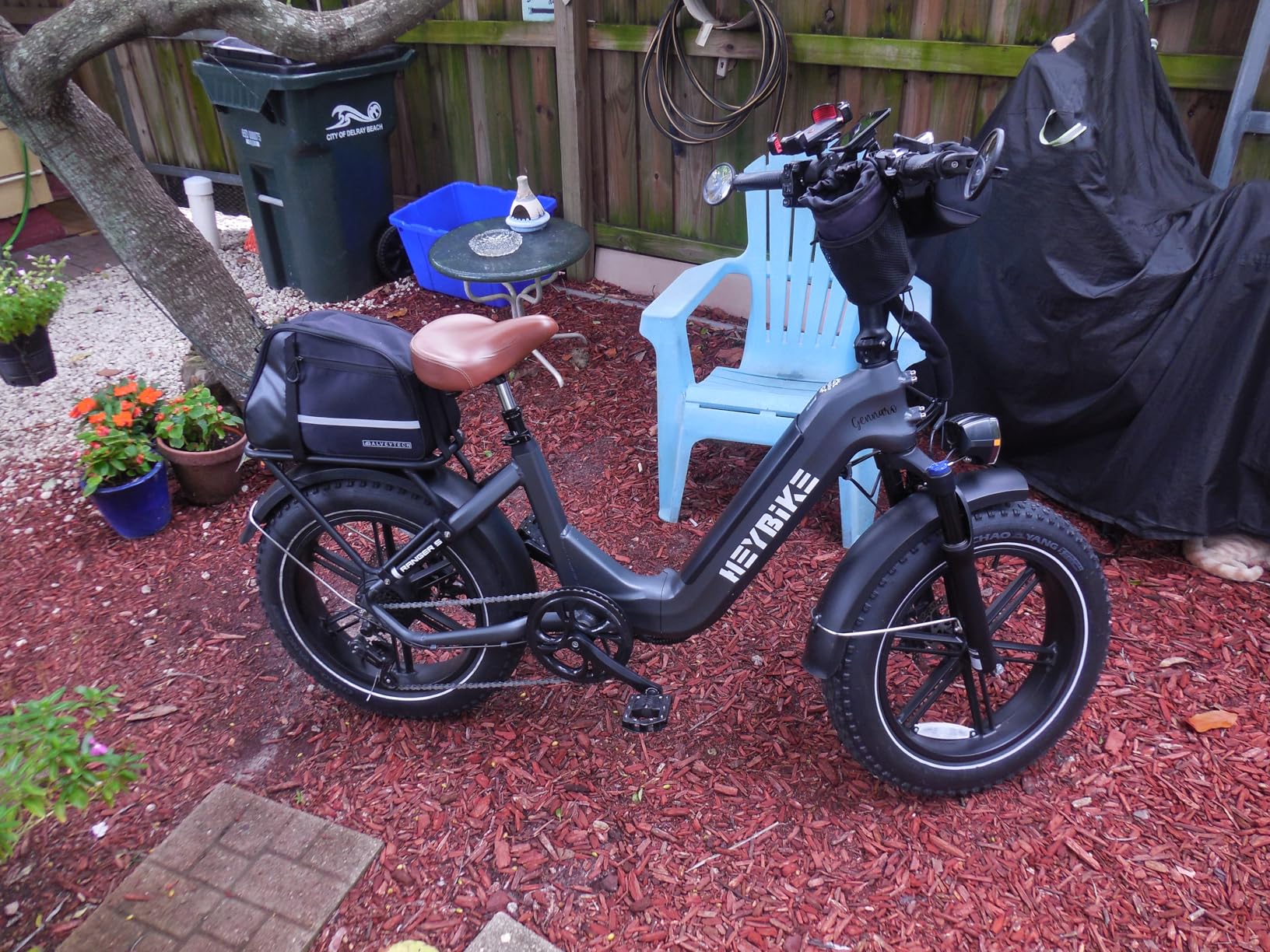 Heybike Ranger 2.0 Foldable Electric Bike for Adults, 1400W Peak Motor, 28+ MPH, 65 Miles Range, 20