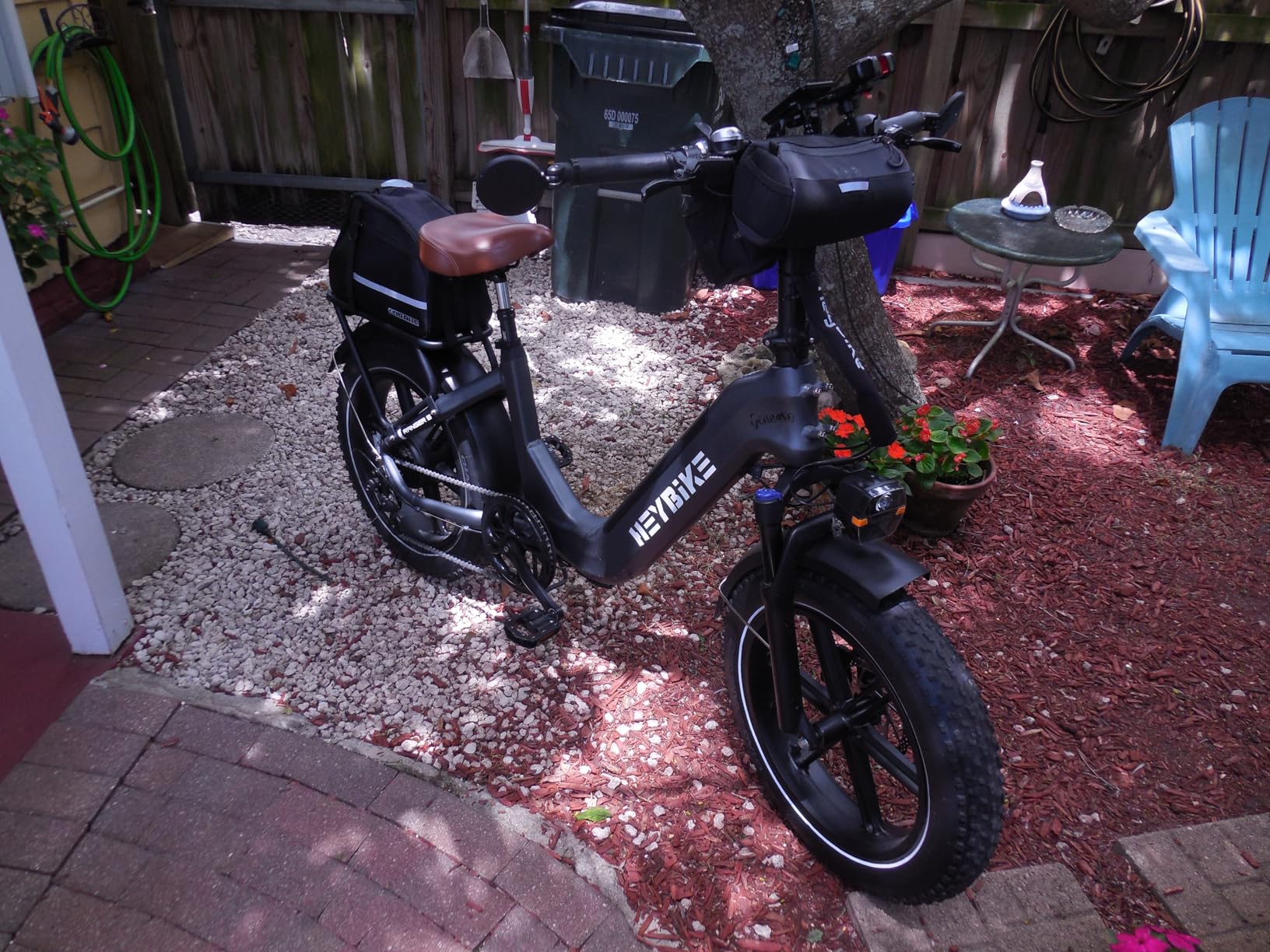 Heybike Ranger 2.0 Foldable Electric Bike for Adults, 1400W Peak Motor, 28+ MPH, 65 Miles Range, 20