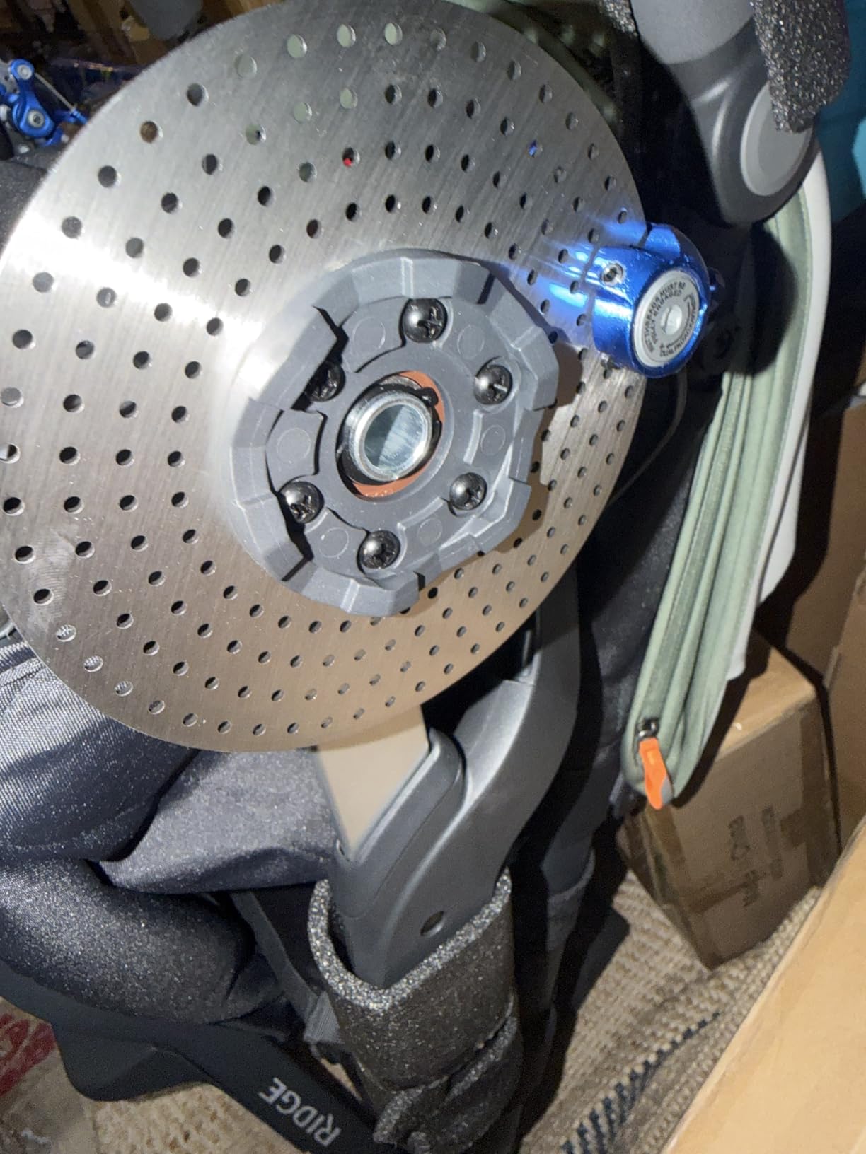 UPPAbaby Ridge V2 Jogging Stroller | All-Terrain Performance Suspension + Never-Flat Tires Built for Walking, Running + Trails | Water Bottle Holder Included | Savannah customer photo 1