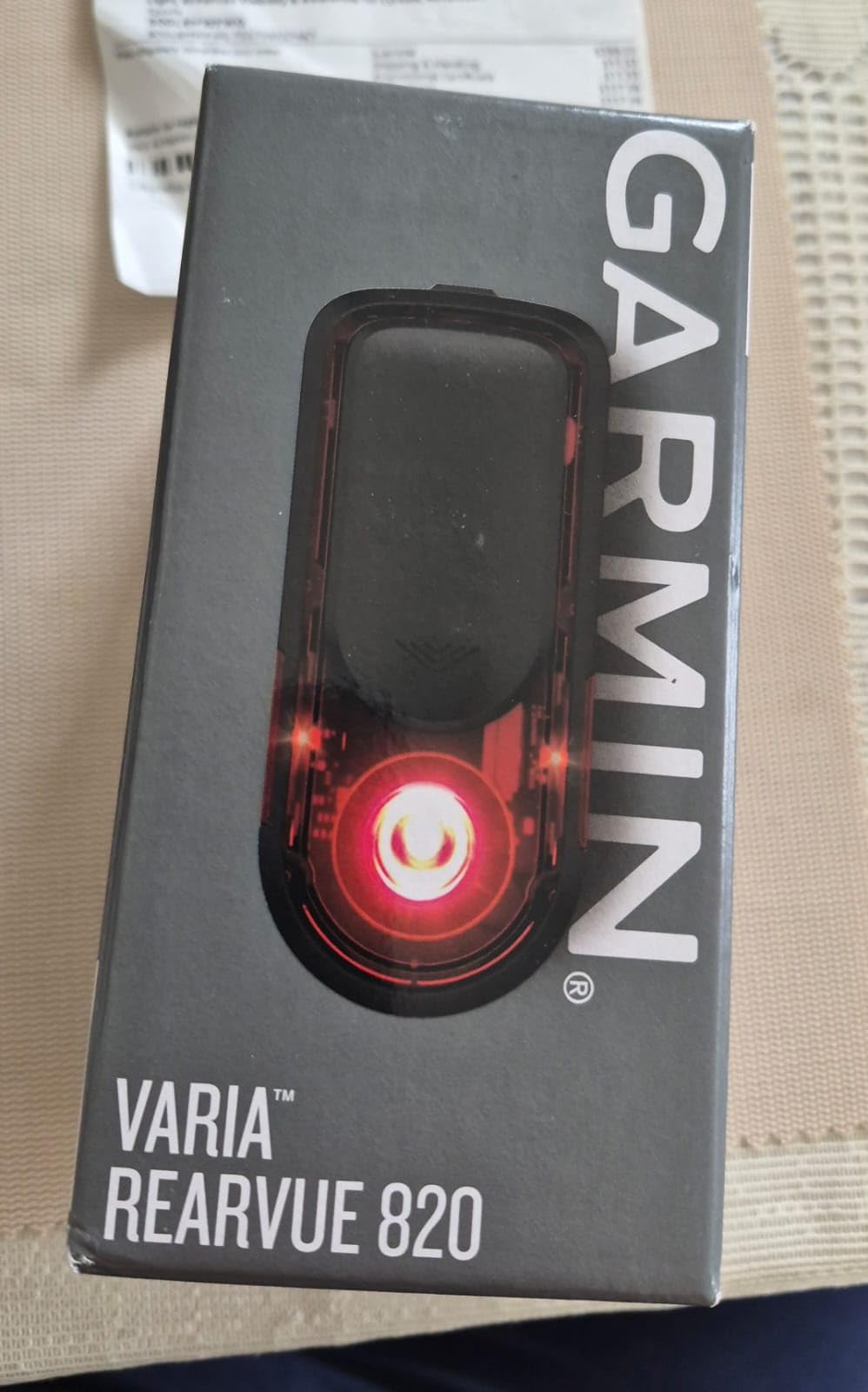 Garmin Varia RearVue 820, Advanced Rearview Radar & Tail Light, Enhanced Visibility & Awareness for Cyclists, Advanced Vehicle Tracking & Brake Light, Up to 24 Hrs of Battery Life in Day Flash Mode customer photo 1