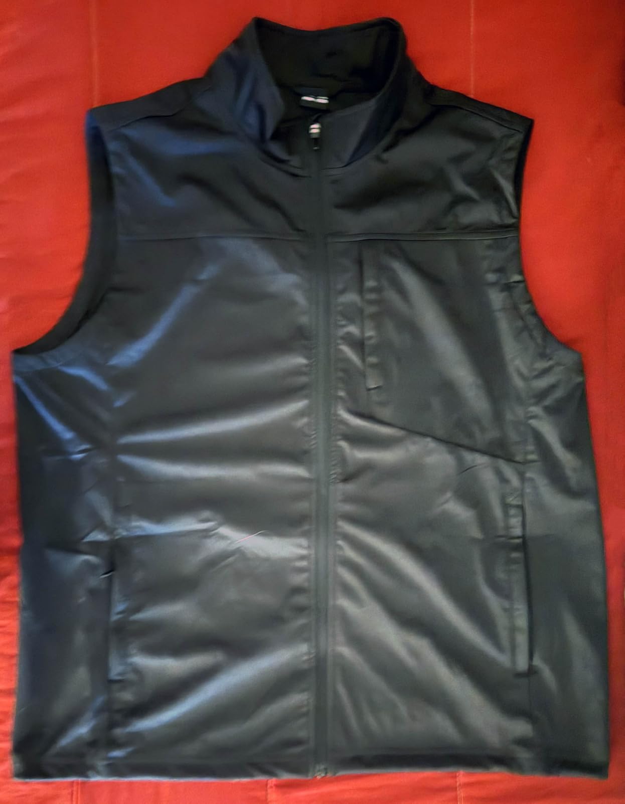 TBMPOY Men's Lightweight Softshell Vests Windproof Sleeveless Jackets Golf Outdoor Outerwear Summer Hiking Travel Cycling customer photo 1