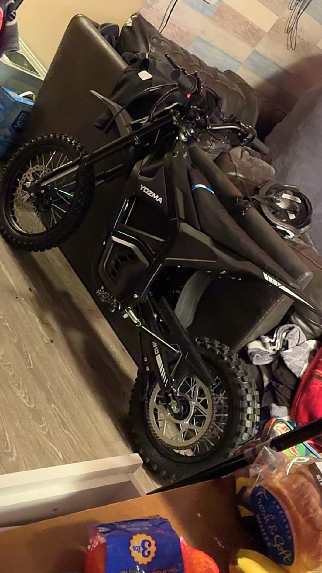 Yozma IN10 Electric Dirt Bike, 2600W 40MPH Electric-Motorcycle with 48V/23AH Battery Ebike, Full Hydraulic Brakes and Suspensions Mountain Off-Road E Dirt Bike, for Teens & Adults customer photo 2