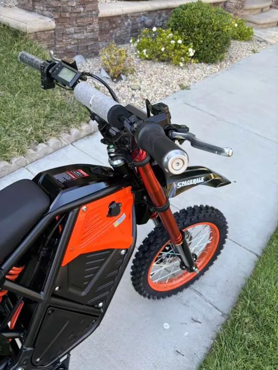 ADISTAR Electric Dirt Bike for Adults Teens, 3500W Peak Motor, Up to 38 MPH, 48V 23Ah Battery, 60 Mile Range, Hydraulic Full Suspension & Hydraulic Disc Brakes, 14