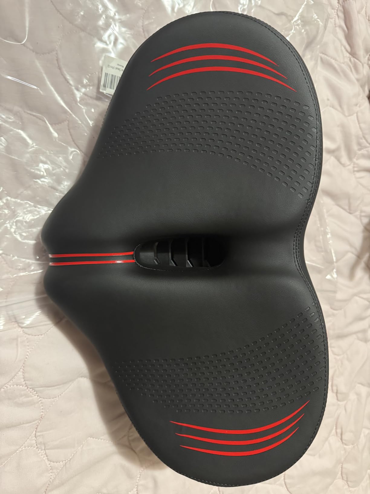 Noseless Oversized Bike Seat Cushion Comfortable Extra Wide 13.6