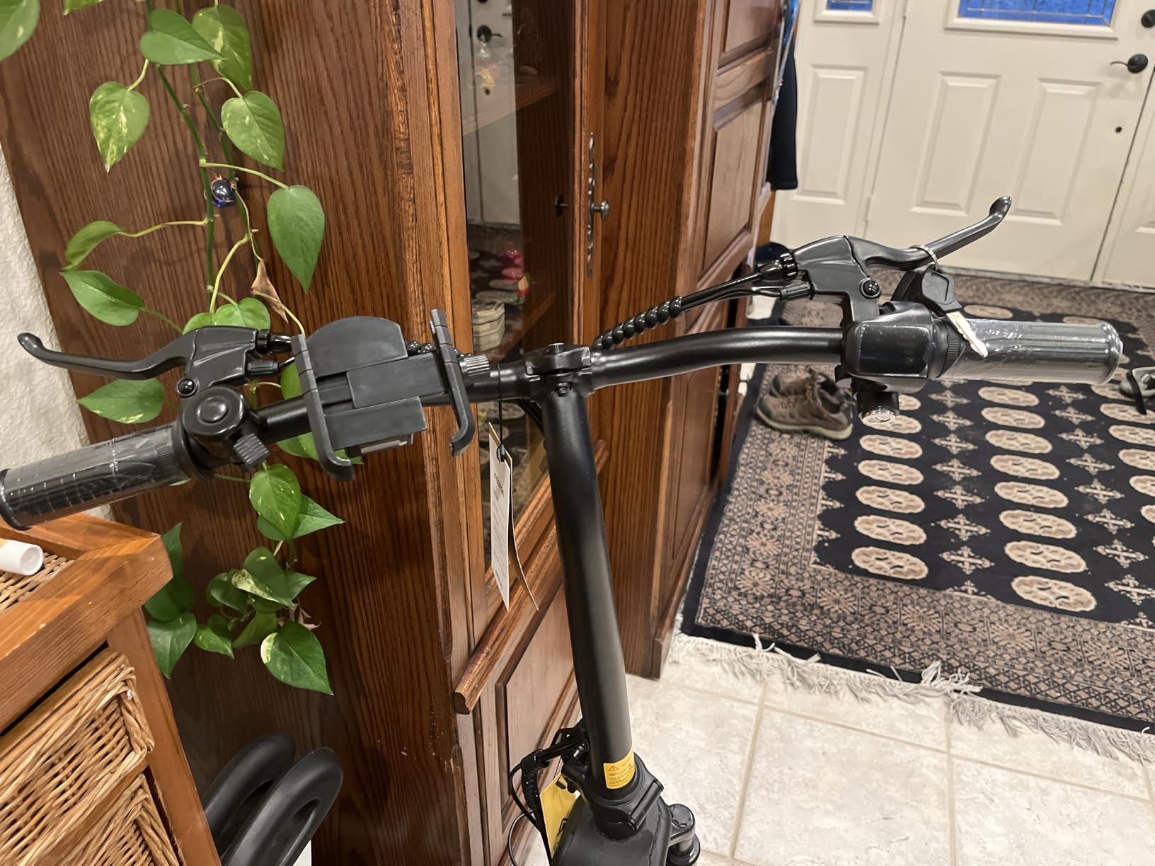 Electric Scooter with Seat for Adults, 1000W Peak Power, 35 Mile Long Range, 20MPH, 14