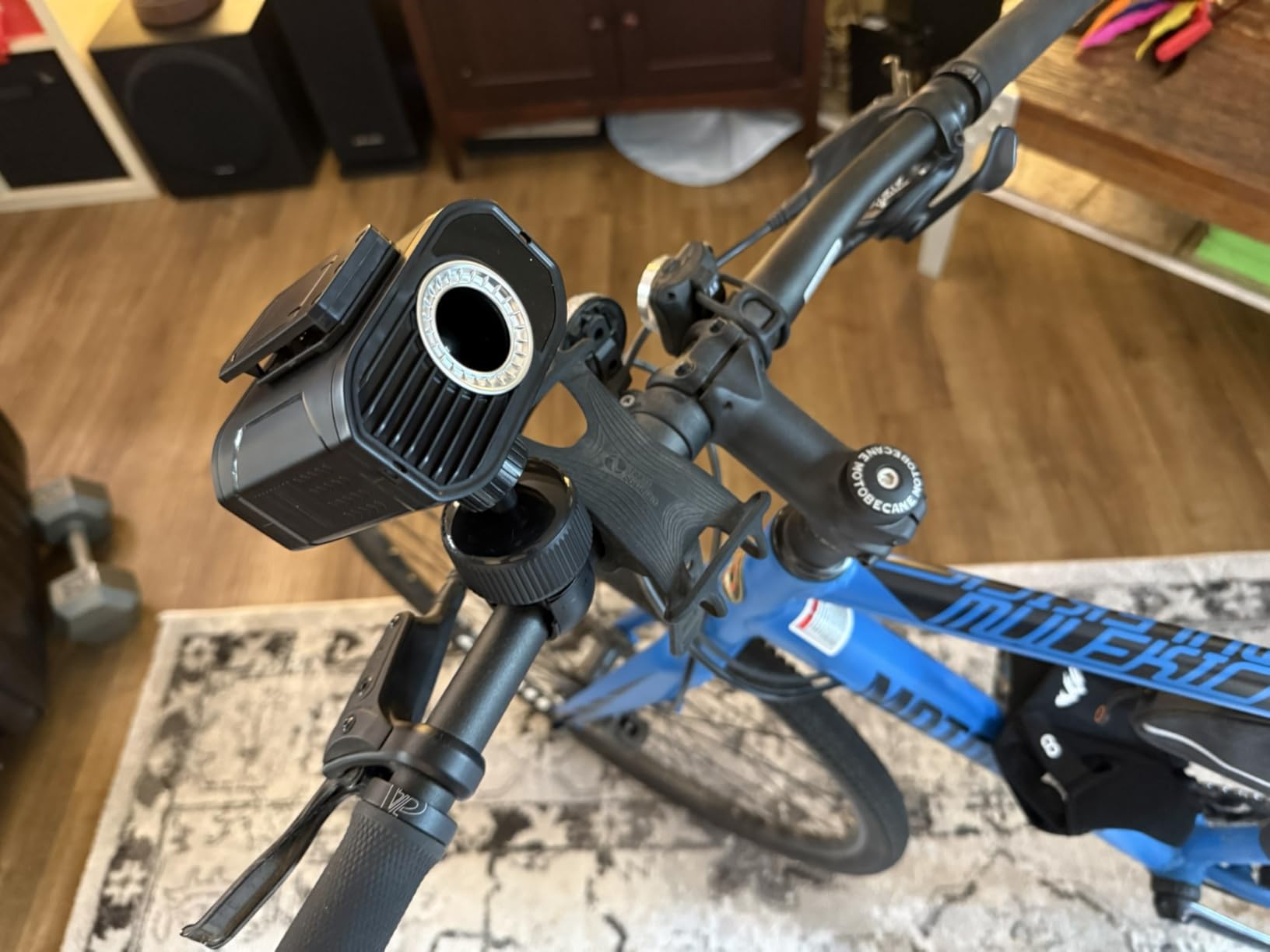 Rechargeable Clip on Fan for Bike Handlebars, 6000mAh Battery Powered Portable Personal Fan for Gym Treadmill, Stroller customer photo 1