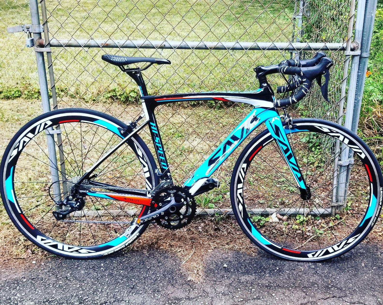 SAVADECK Full Carbon Racing Bike A7L Pro 2026 - Carbon Frame & Wheelset, with Shimano R7120 24-Speed, Hydraulic Disc Brakes, 90% Pre-Assembled customer photo 2