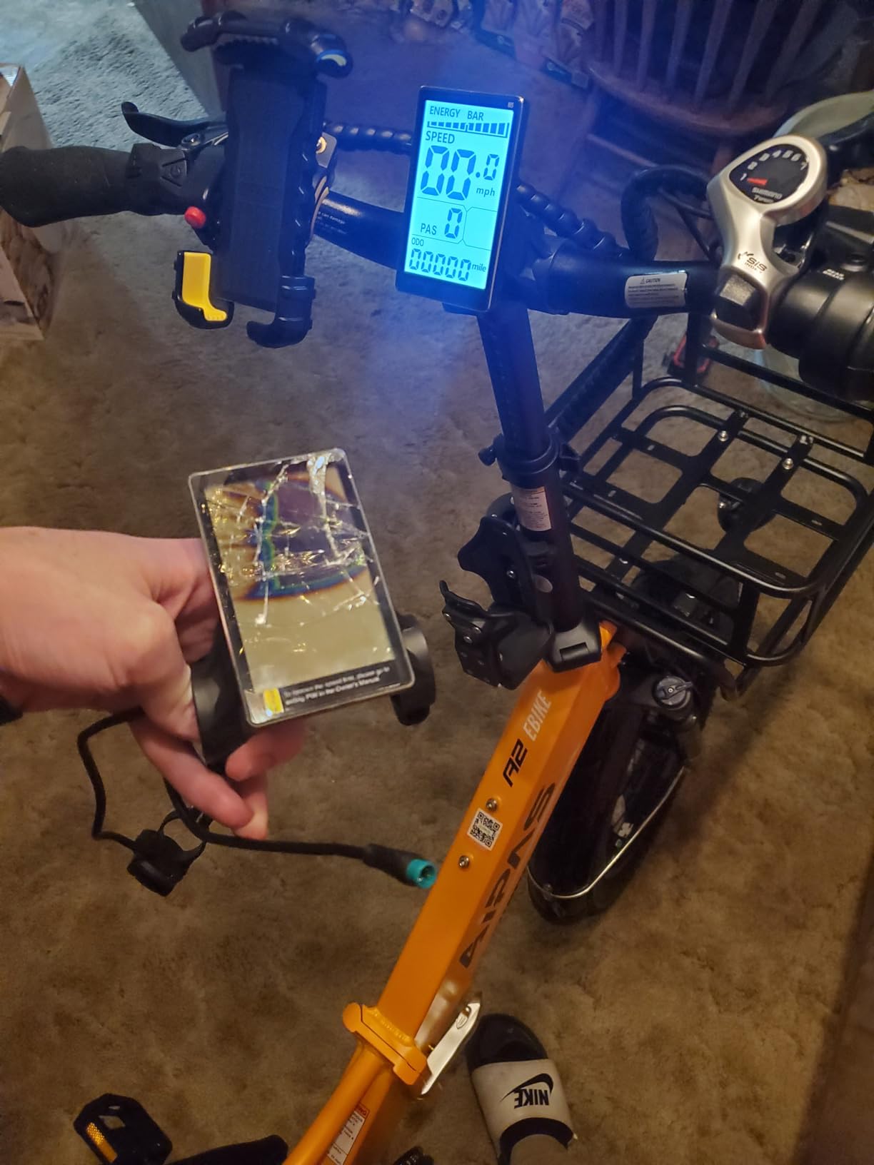 Aipas A2 Folding Electric Bike for Adults, 20