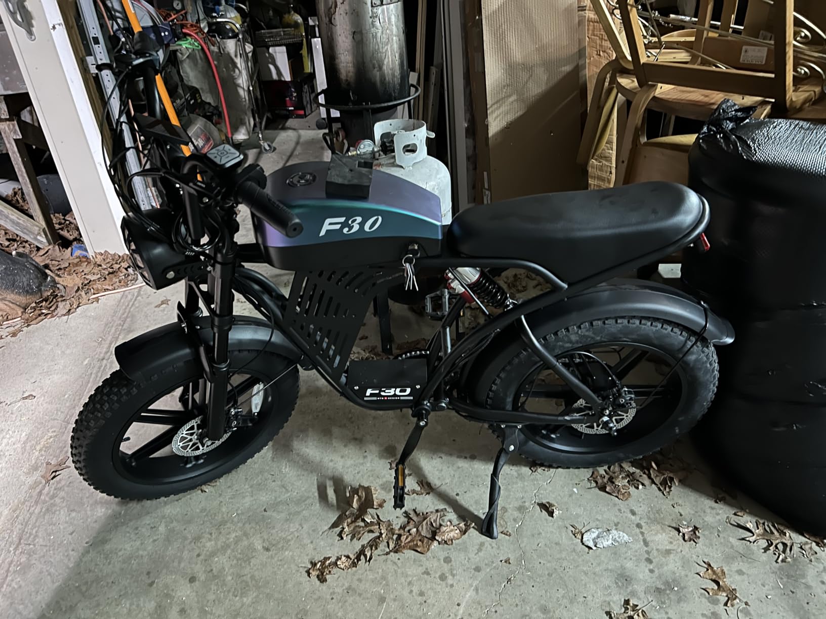 Electric Bike for Adults, 2500W Peak Electric Dirt Bike, 36MPH 65Miles E-Bike with 48V 20AH Removable Battery, 20