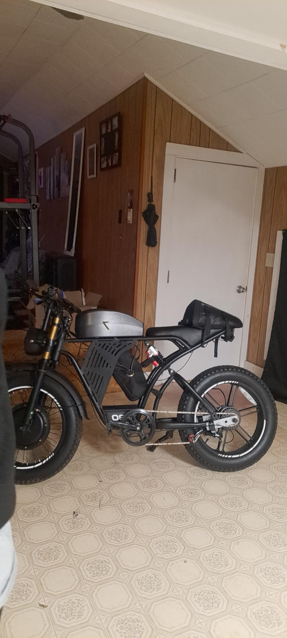 Electric Bike for Adults, 2500W Peak Electric Dirt Bike, 36MPH 65Miles E-Bike with 48V 20AH Removable Battery, 20