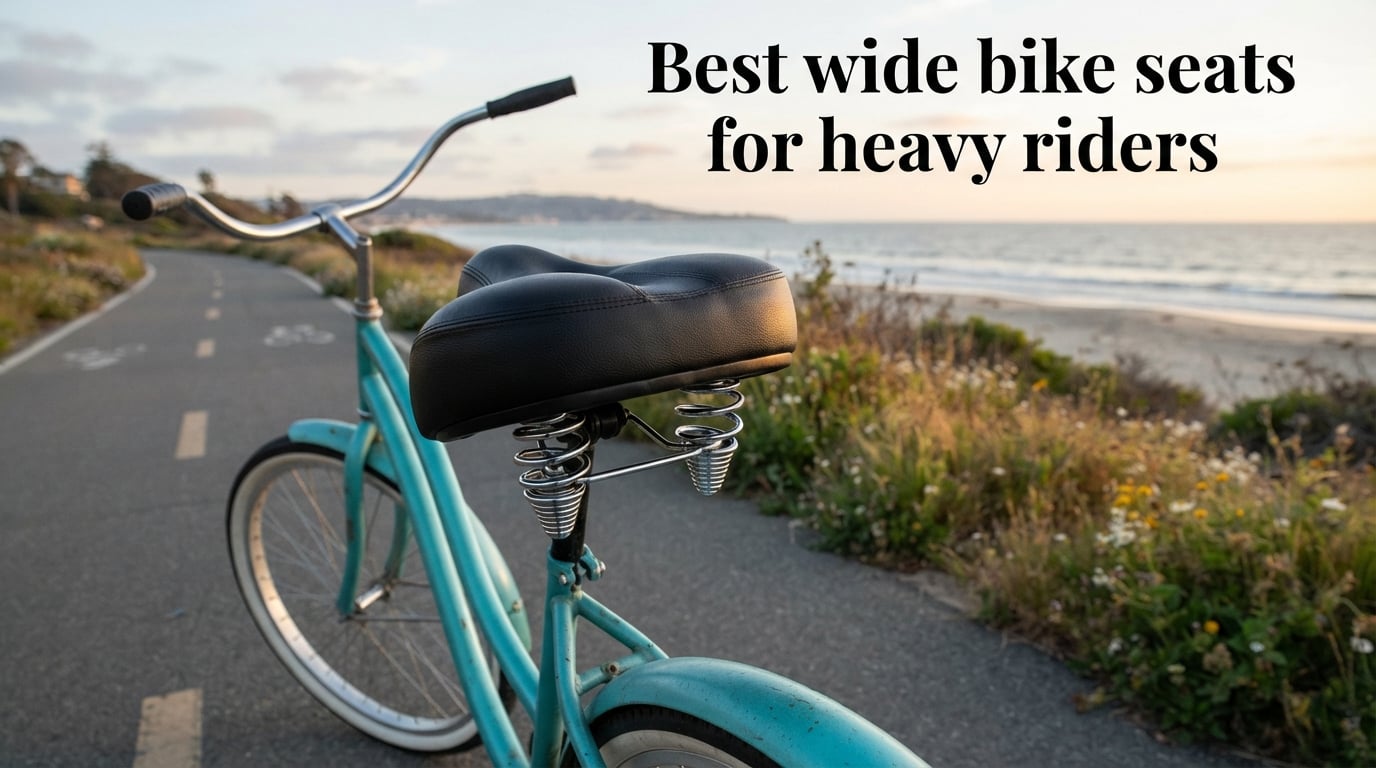 Best wide bike seats for heavy riders