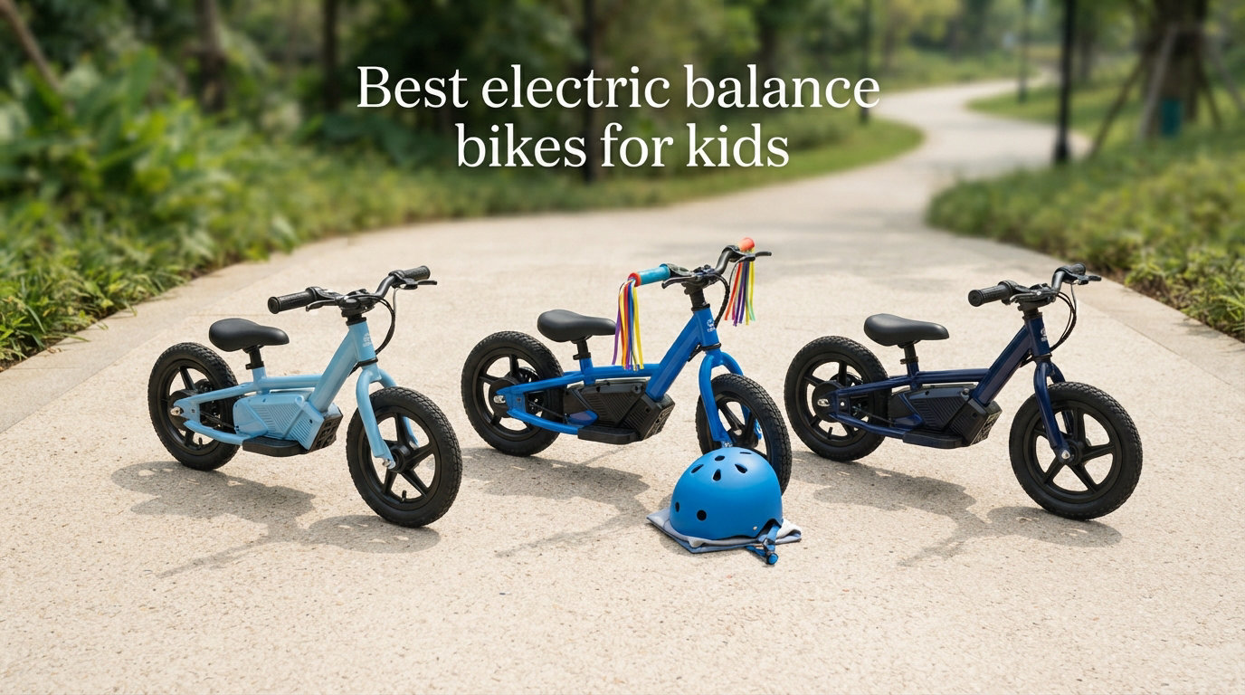Best electric balance bikes for kids