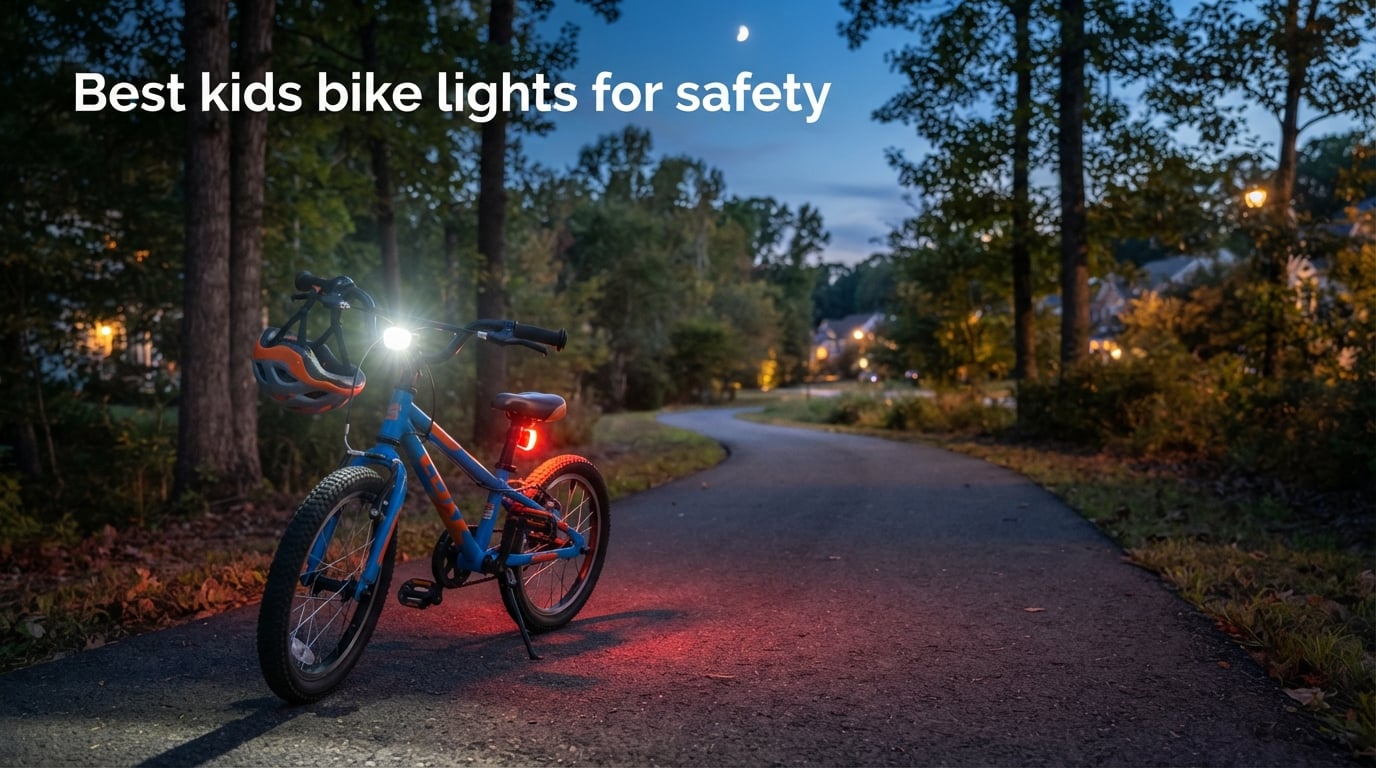 Best kids bike lights for safety