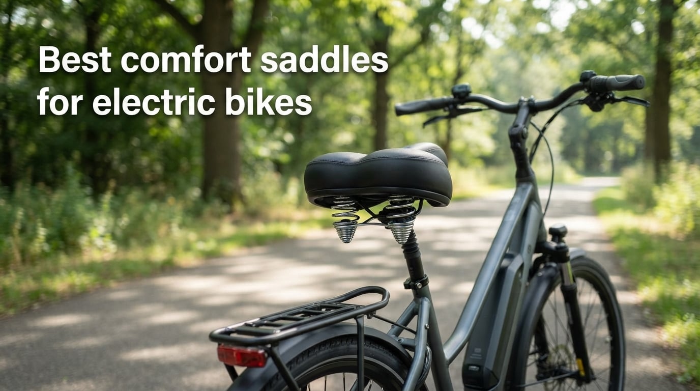 Best comfort saddles for electric bikes