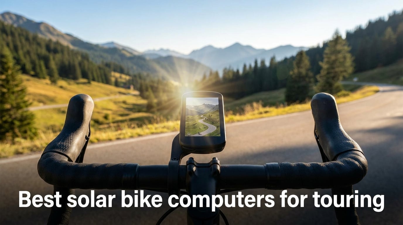 Best solar bike computers for touring