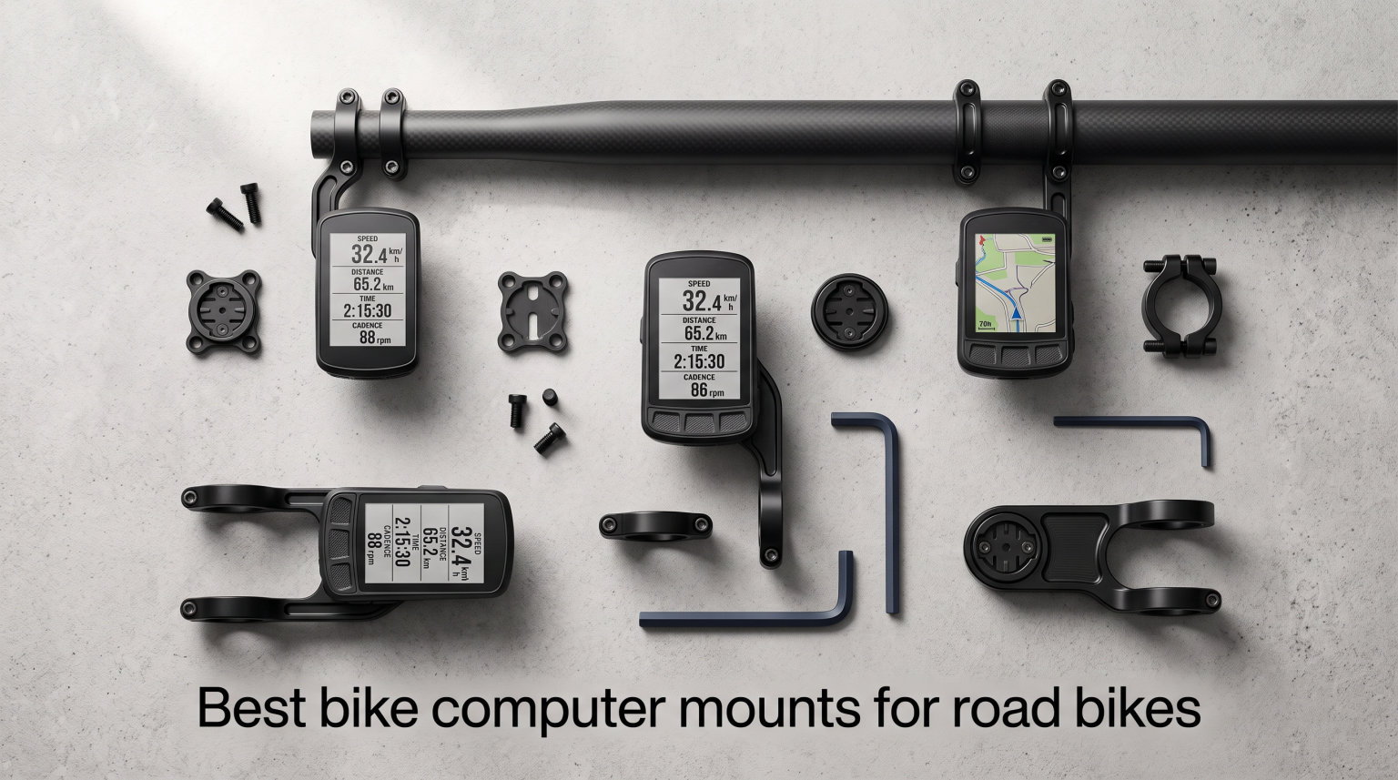 Best bike computer mounts for road bikes