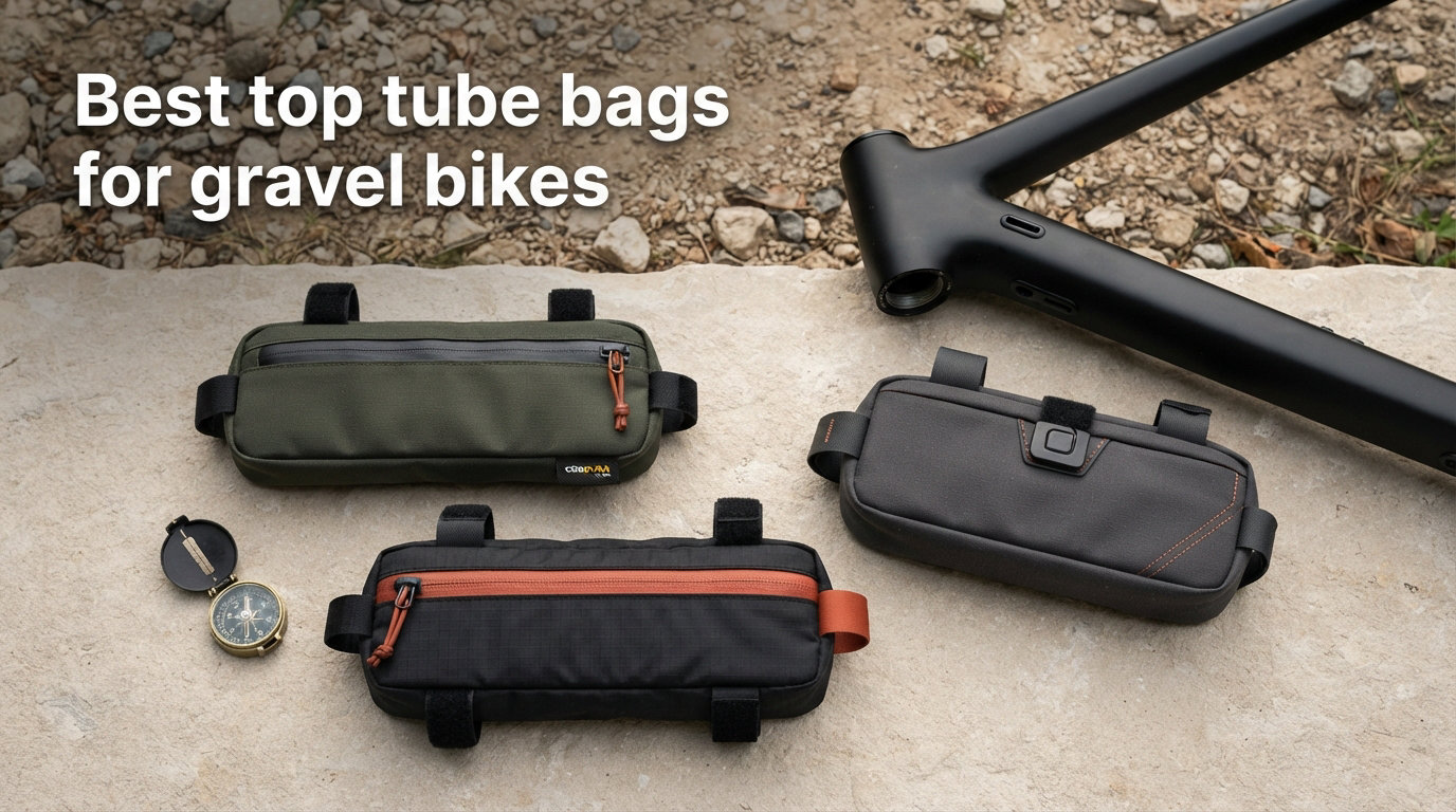 Best top tube bags for gravel bikes