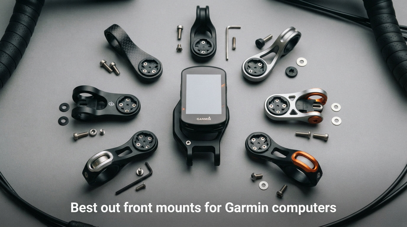 Best out front mounts for Garmin computers