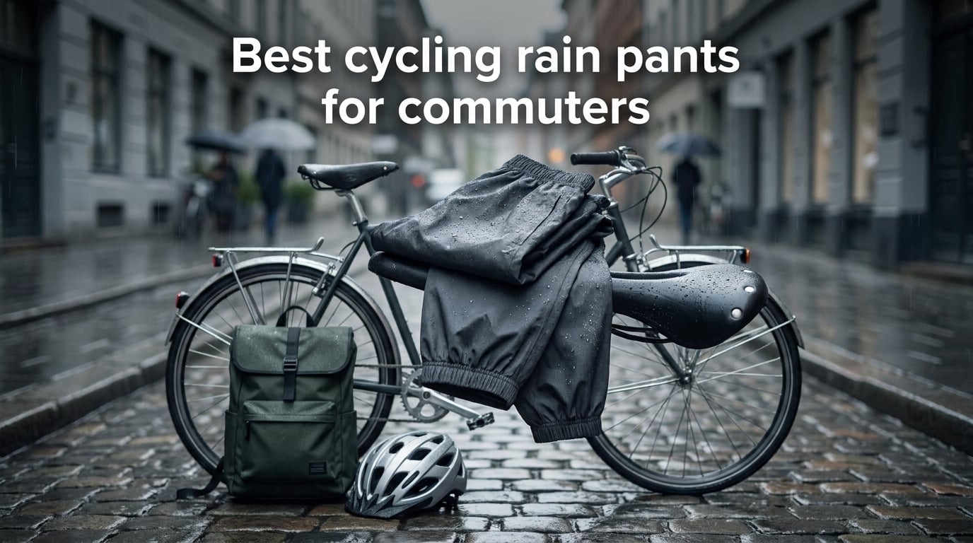 Best cycling rain pants for commuters