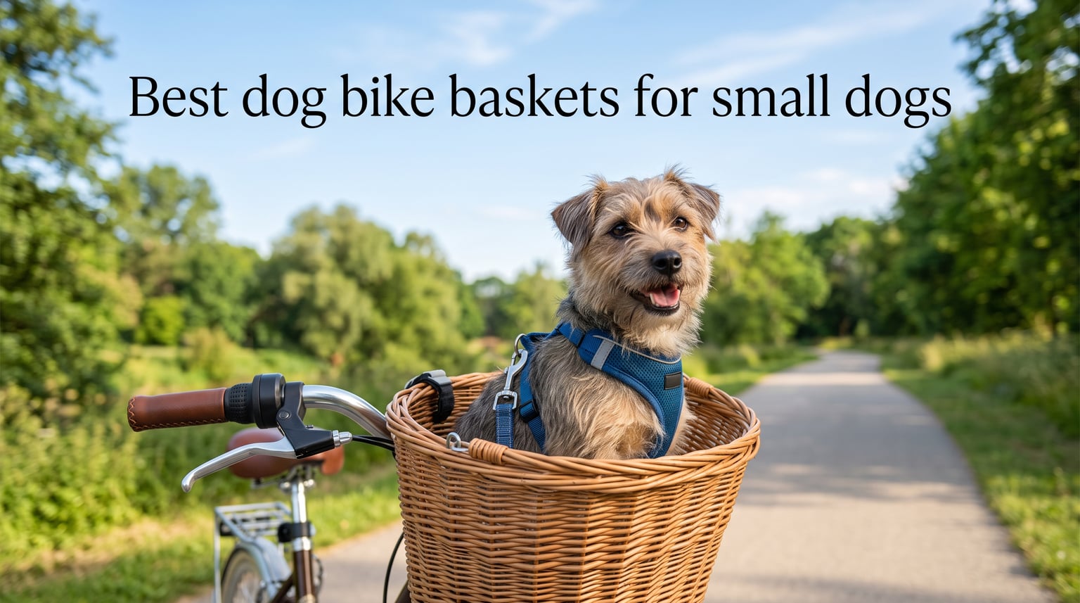 Best dog bike baskets for small dogs