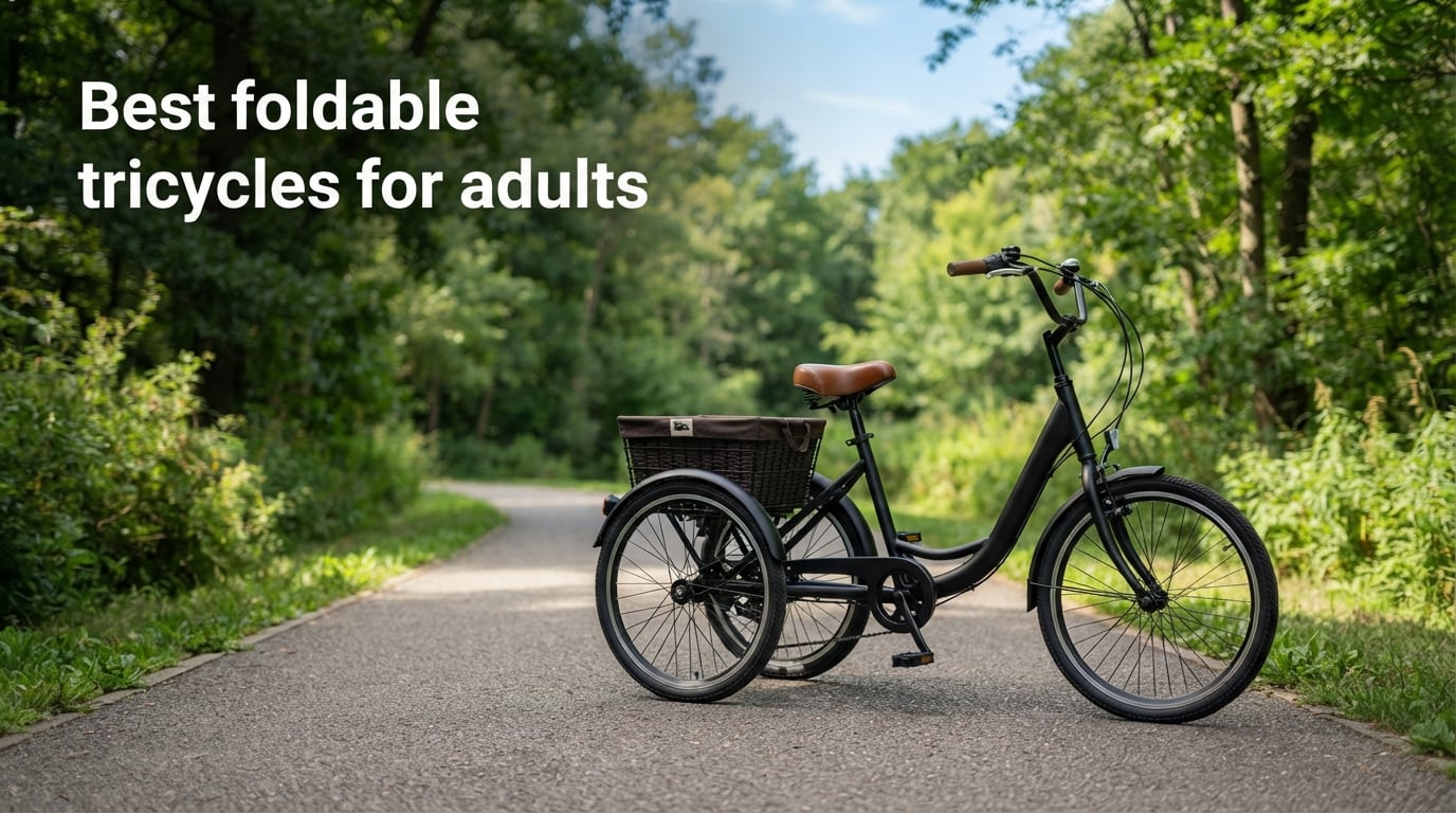 Best foldable tricycles for adults