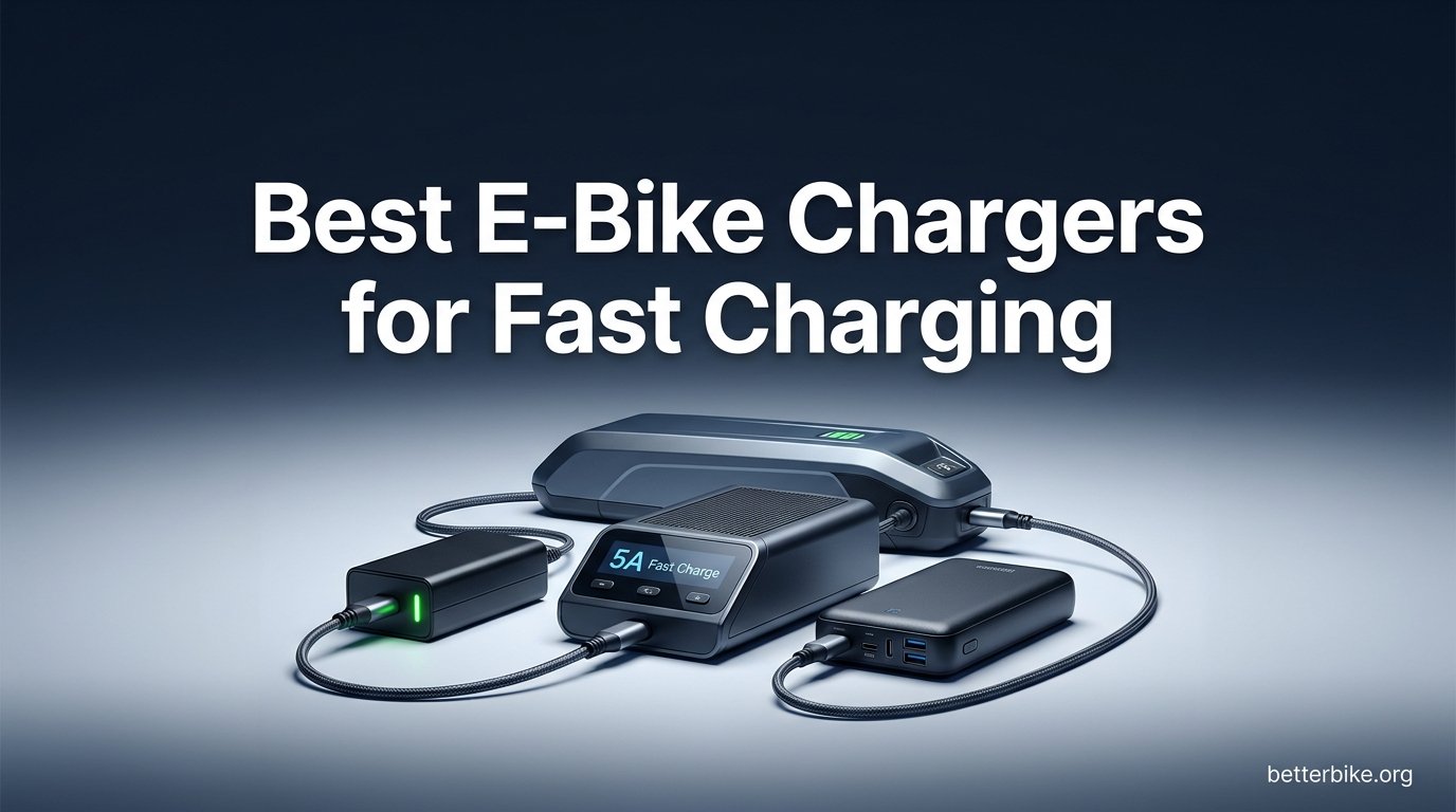 Best e-bike chargers for fast charging